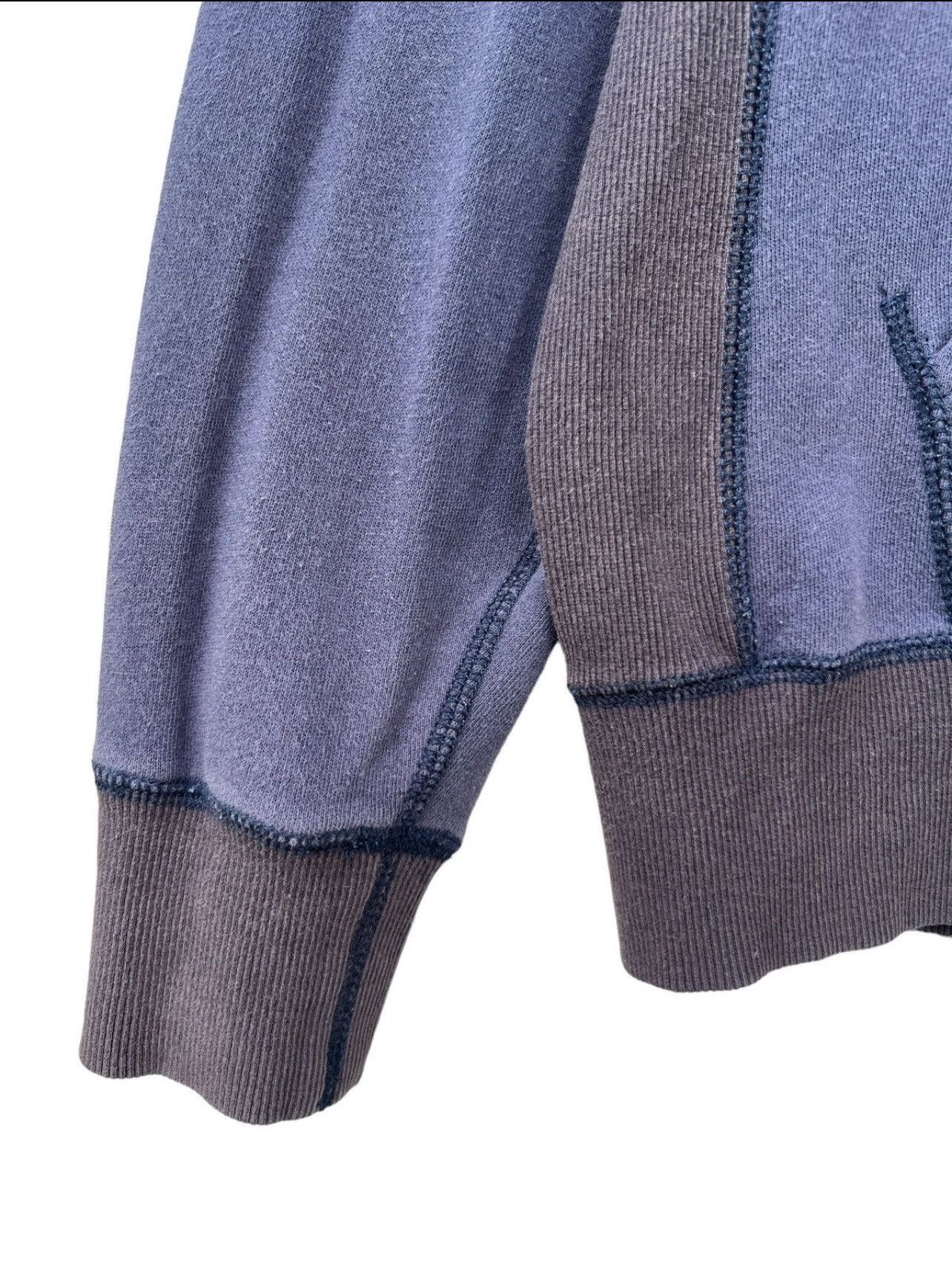 Alpha Industries × Avirex Vintage Y2K Alpha Industries Baggy Boxy Sunfaded Hoodie Size US L / EU 52-54 / 3 - 2 Thumbnail