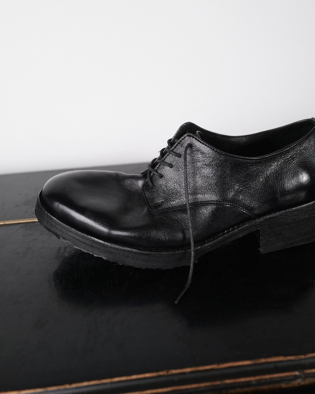 Other NKTRMNV BOVINE LEATHER DERBY SHOES D-2S-BLS Size US 11 / EU 44 - 2 Thumbnail