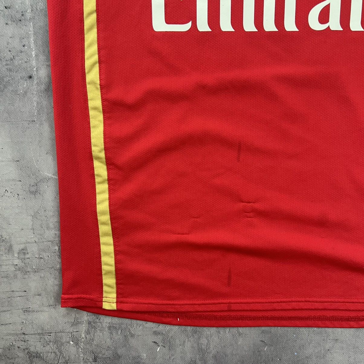 Other Rare! Parry 14 Nike Arsenal Soccer Jersey Shirt 00s Size US M / EU 48-50 / 2 - 11 Thumbnail
