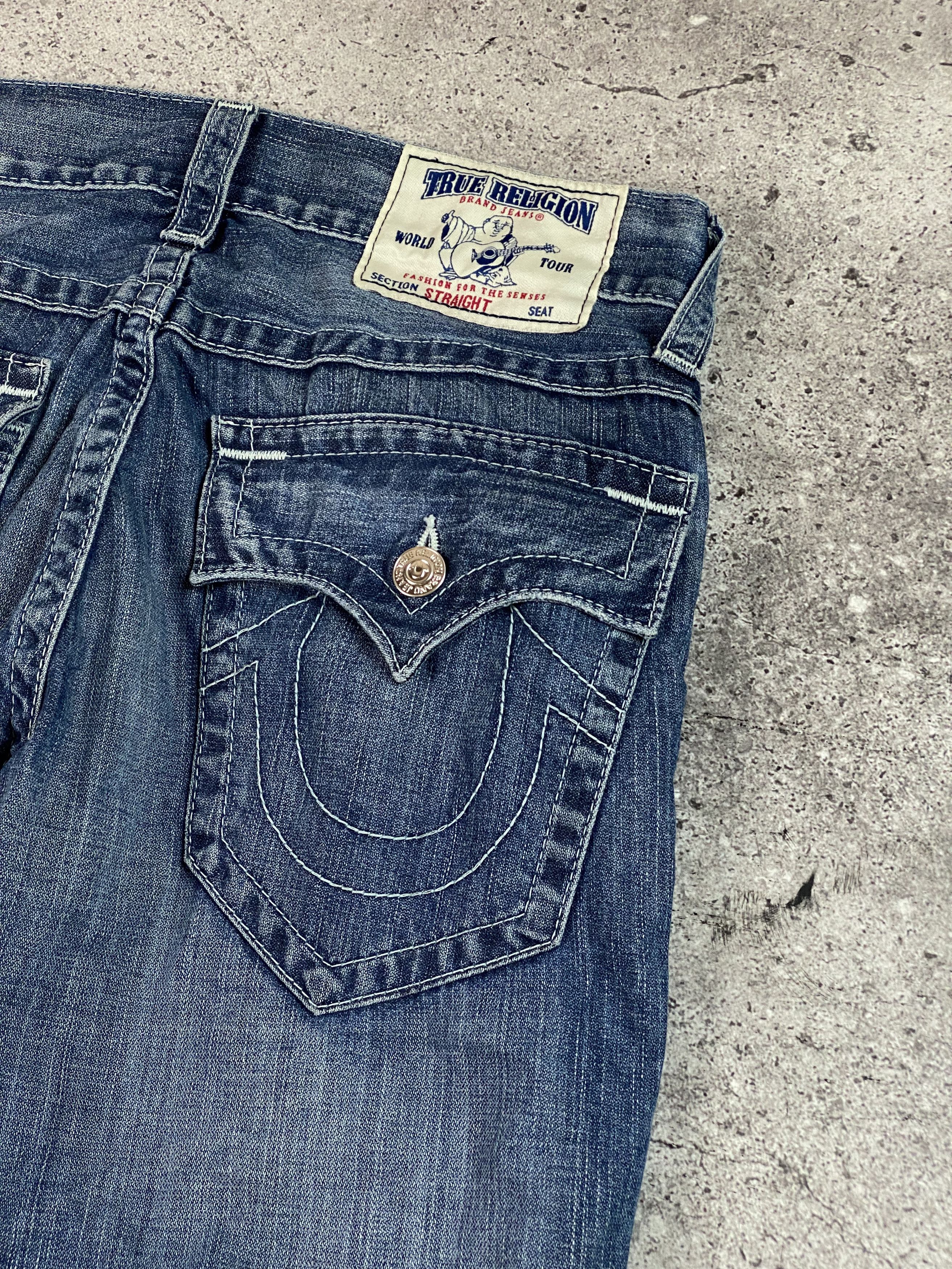 Japanese Brand × True Religion Vintage True Religion Distressed Jeans Flair Size 31 Size US 31 - 11 Thumbnail