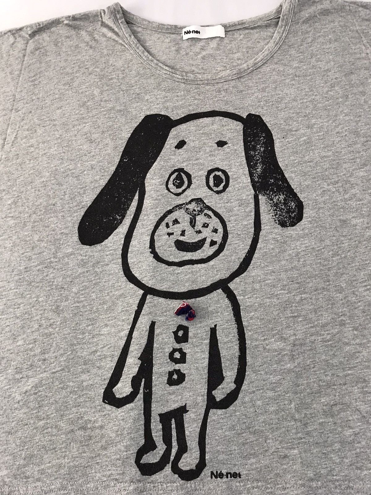 Issey Miyake Issey Miyake Ne-net Dog Logo Longsleeve Printed Tee Size ONE SIZE - 5 Thumbnail