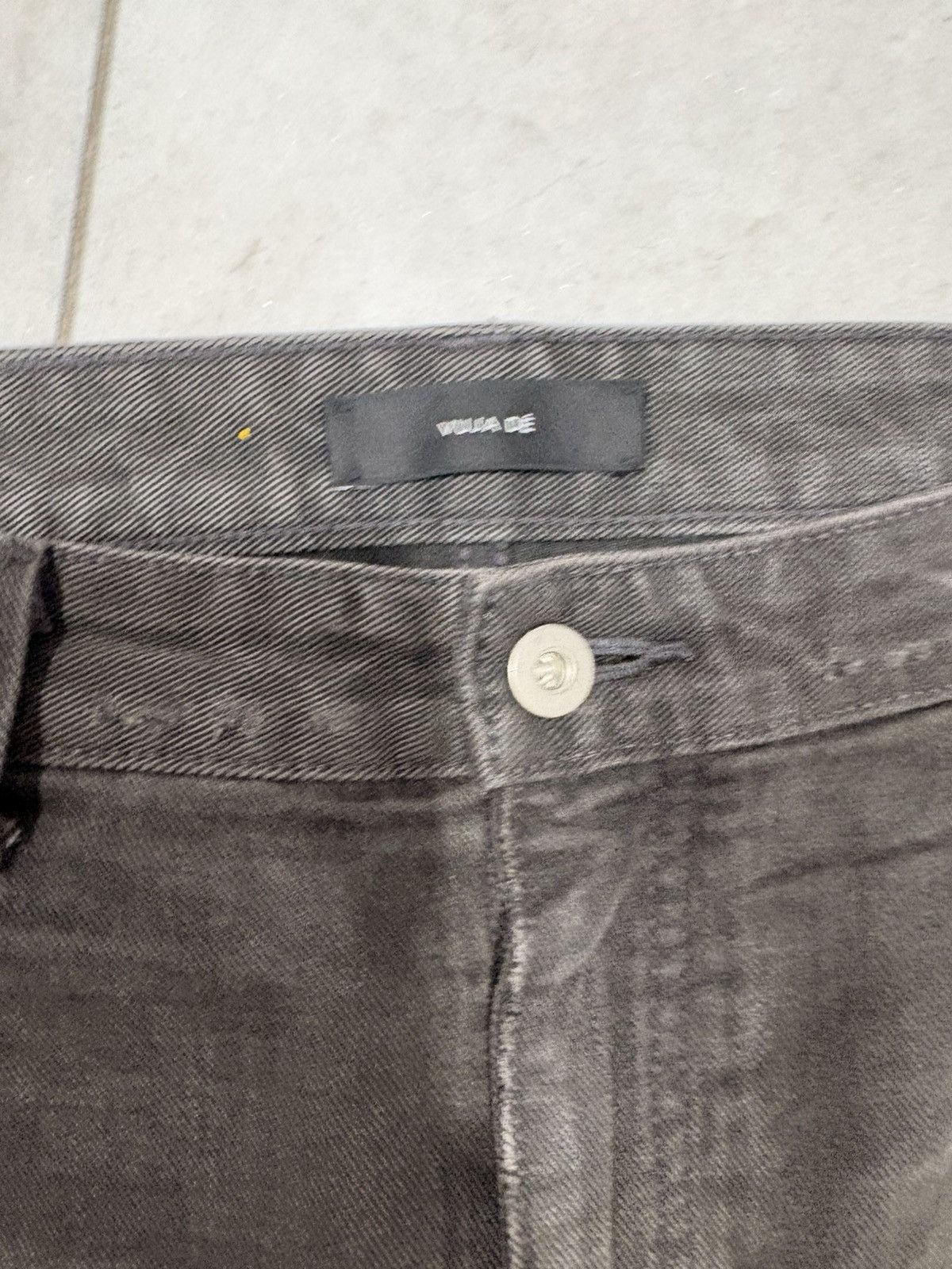 Vuja De GUNTHER DESTROYED DOUBLE-KNEE PANTS IN BRUSHED COTTON Size US 35 - 3 Thumbnail