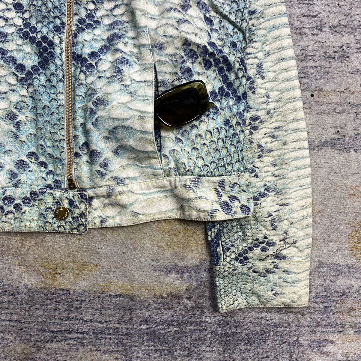 Roberto Cavalli Vintage roberto caballi snake skin print jacket Size S / US 4 / IT 40 - 6 Thumbnail