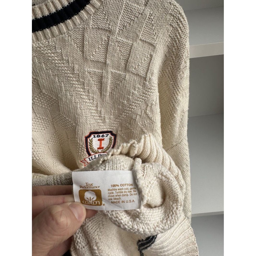 Nutmeg VTG Illinois Nutmeg USA Beige Knitted Sweater Size US L / EU 52-54 / 3 - 7 Thumbnail