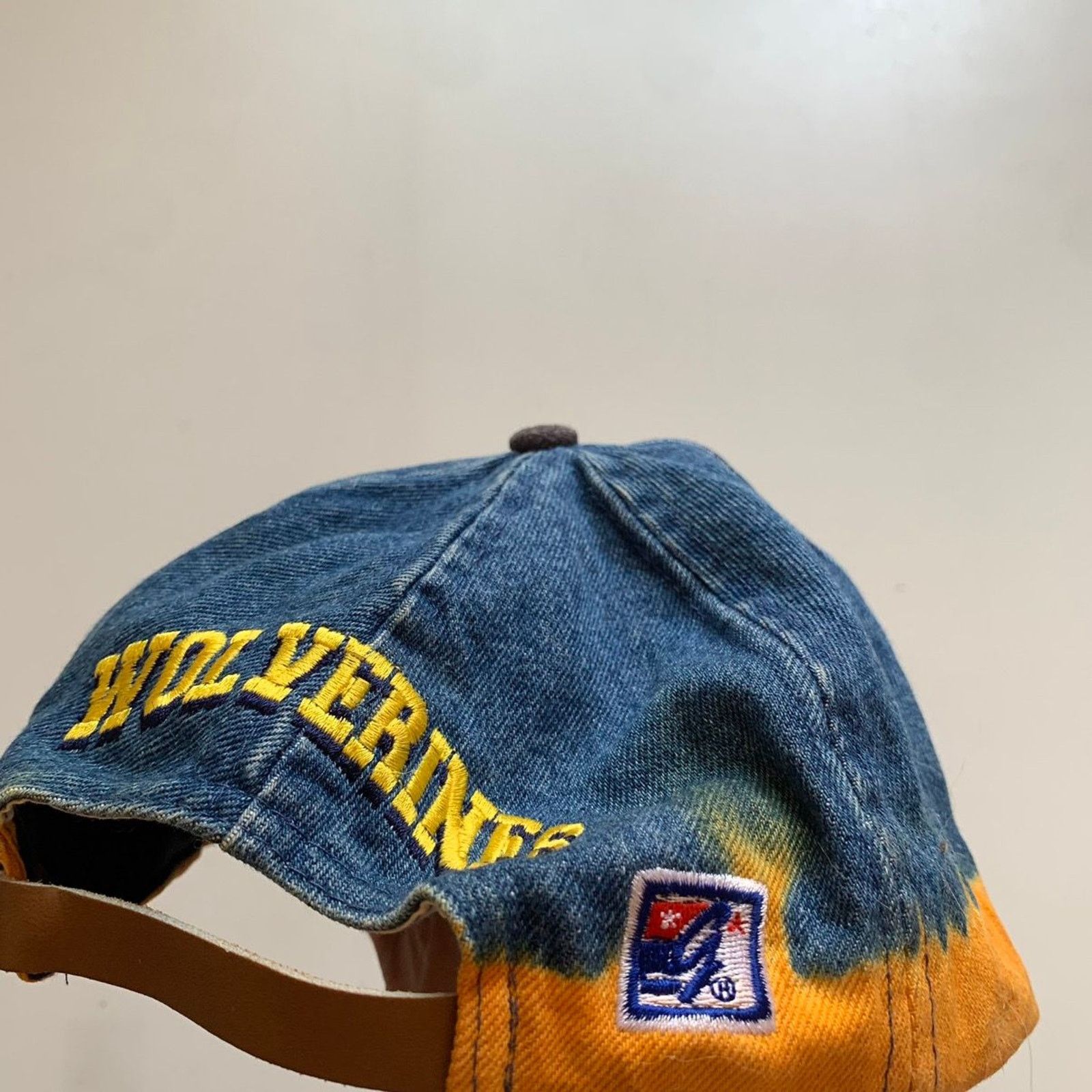 NCAA × The Game × Vintage Vintage 90s Michigan Wolverines NCAA The Game Strap Back Hat Size ONE SIZE - 3 Thumbnail