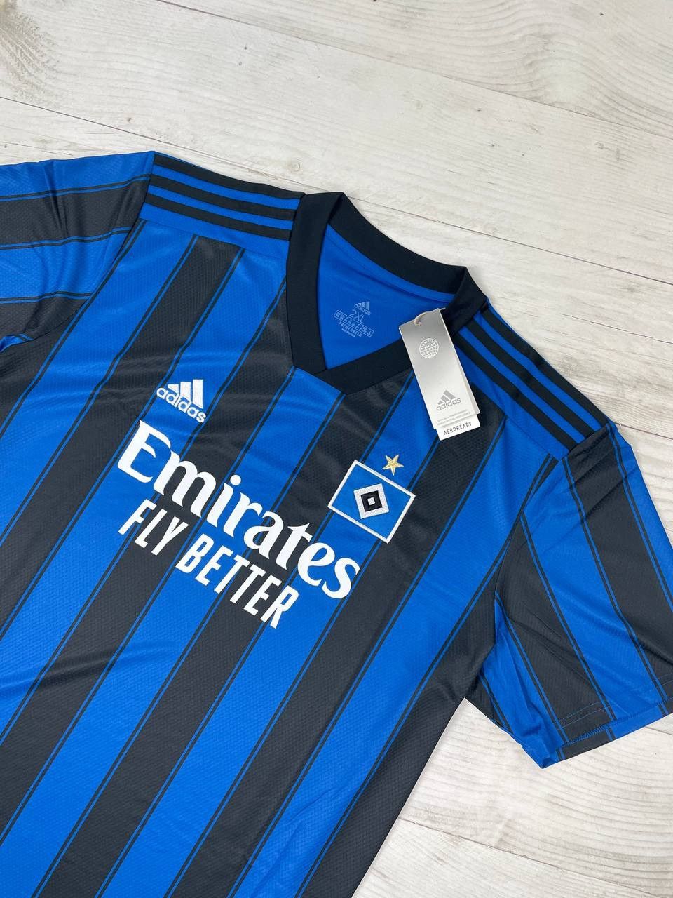 Adidas Adidas Hamburg SV 2021 2022 Away Shirt Soccer Jersey Size US XXL / EU 58 / 5 - 2 Thumbnail