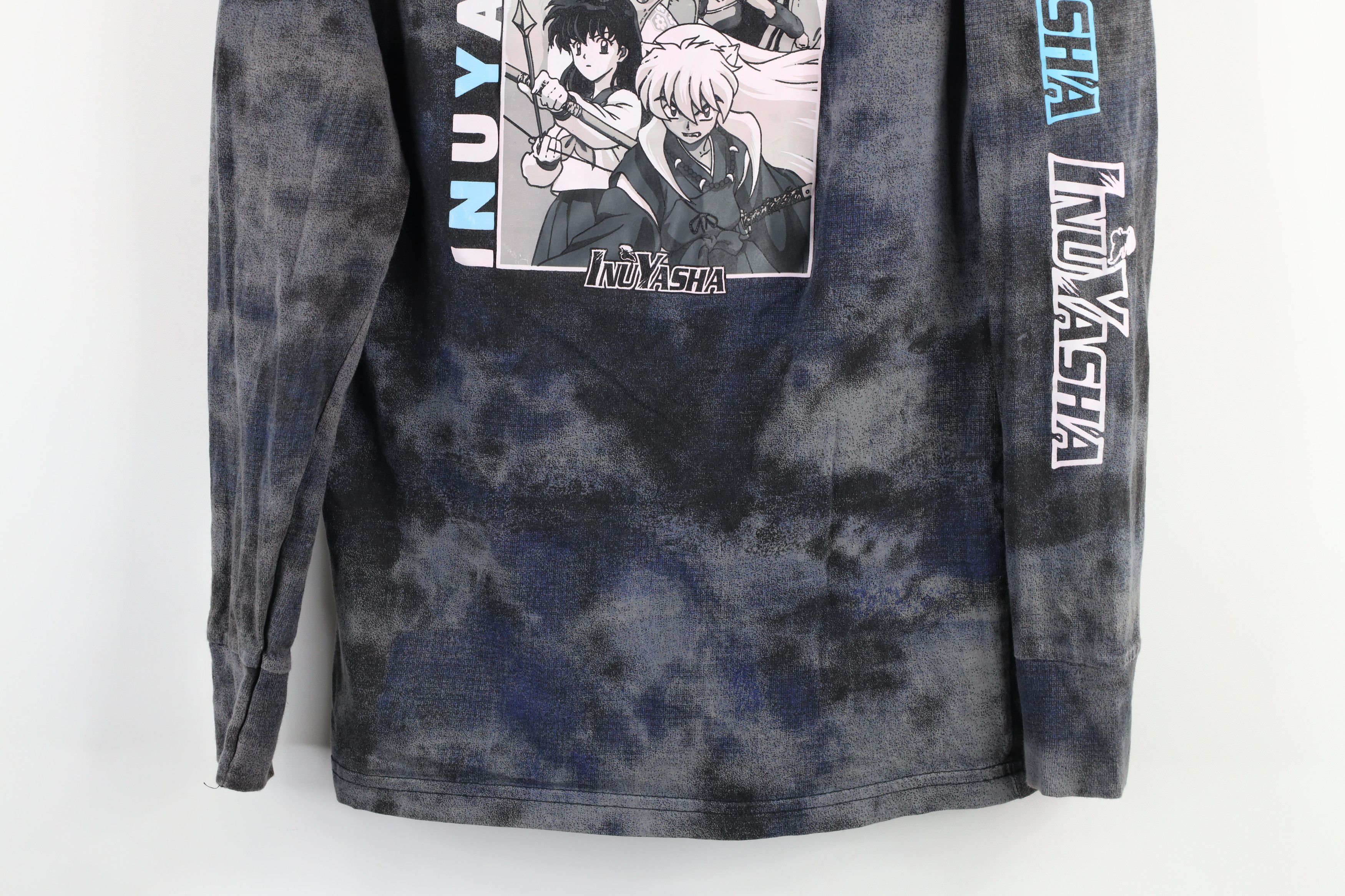 Vintage InuYasha Out Japan Anime Manga Long Sleeve T-Shirt Acid Wash Size US S / EU 44-46 / 1 - 3 Thumbnail
