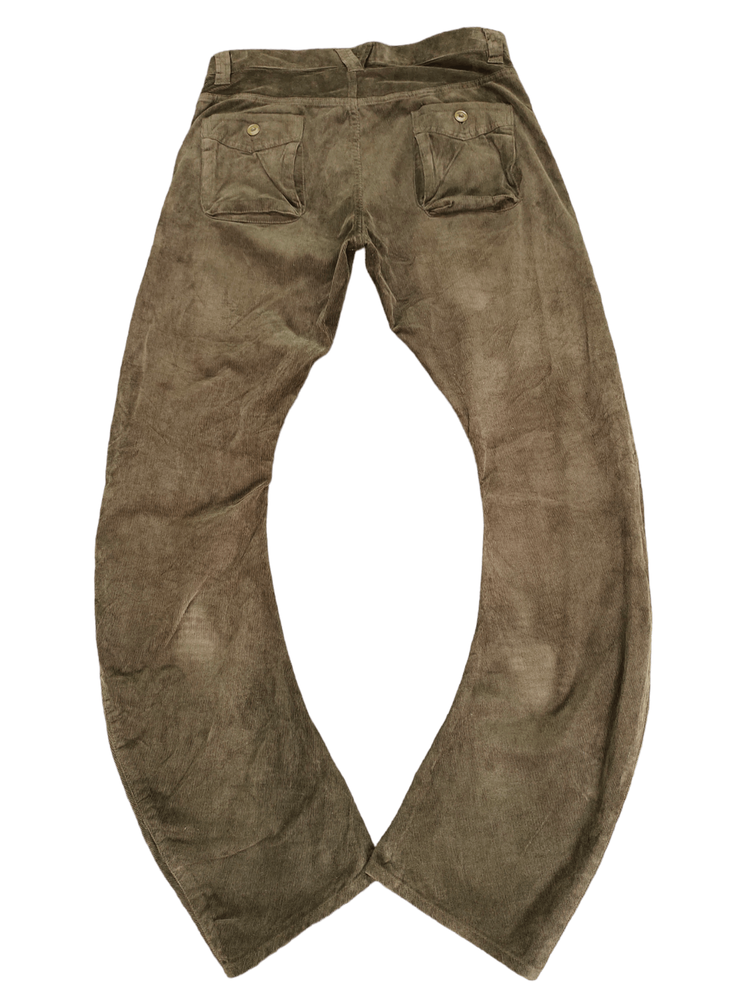 PPFM PPFM Multi Pocket Zipper Curve Velvet Pants Size US 34 / EU 50 - 10 Thumbnail