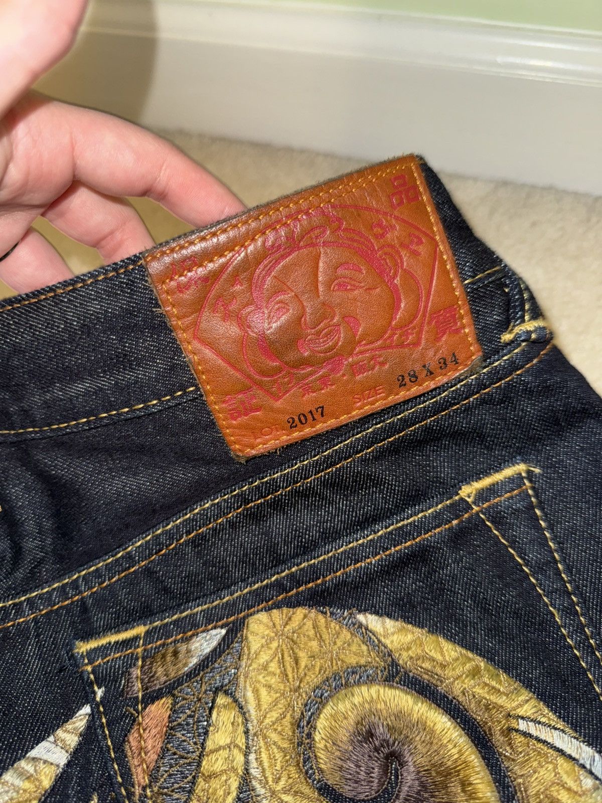 Evisu Evisu Tattoo Koi Daicock Size US 28 / EU 44 - 8 Thumbnail