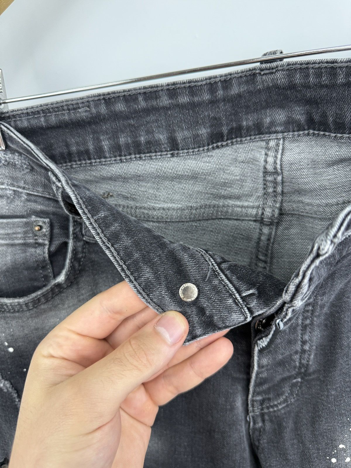 Dsquared2 🇮🇹 Dsquared2 Avant Gard Jeans Made In Italy Y2K Rare Retro Size US 34 / EU 50 - 7 Thumbnail