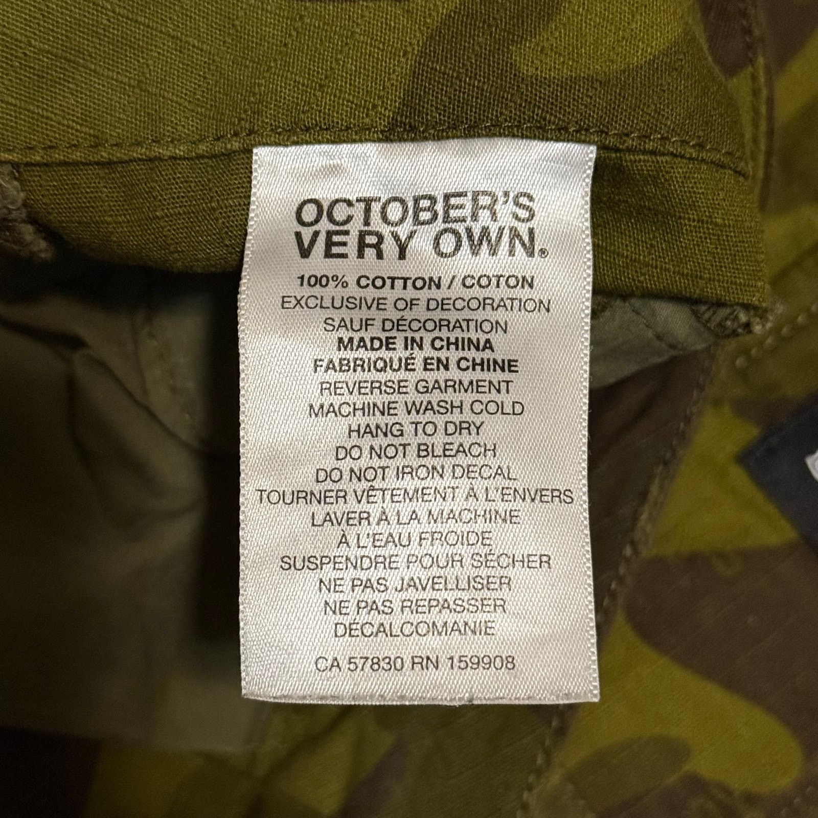 October's Very Own Octobers Very Own OVO Drake Camo Cargo Pants Size 34 Size US 34 / EU 50 - 6 Thumbnail