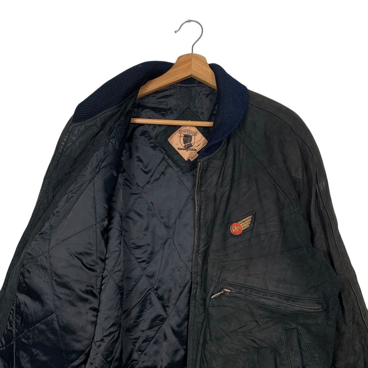 Other Ruff Hewn Military Leather Jacket Size US M / EU 48-50 / 2 - 10 Thumbnail