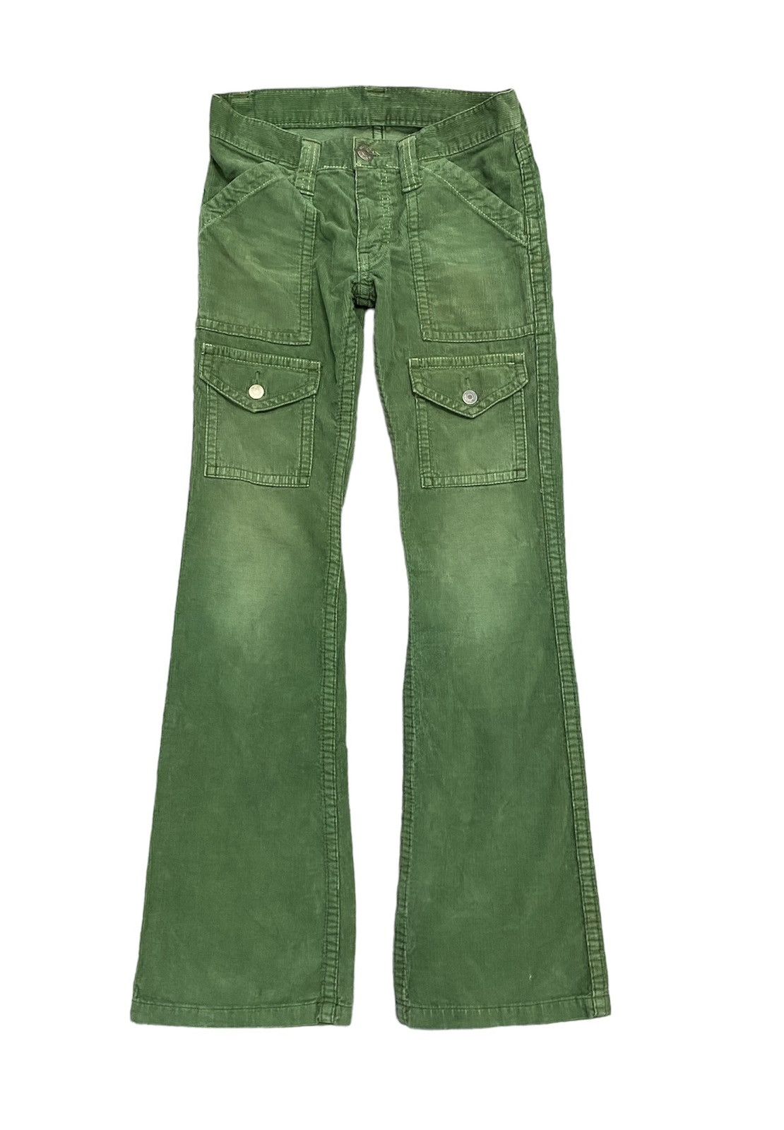 Hysteric Glamour 1990s Hysteric Glamour Flare Bush pants Size 28" / US 6 / IT 42 - 1 Thumbnail