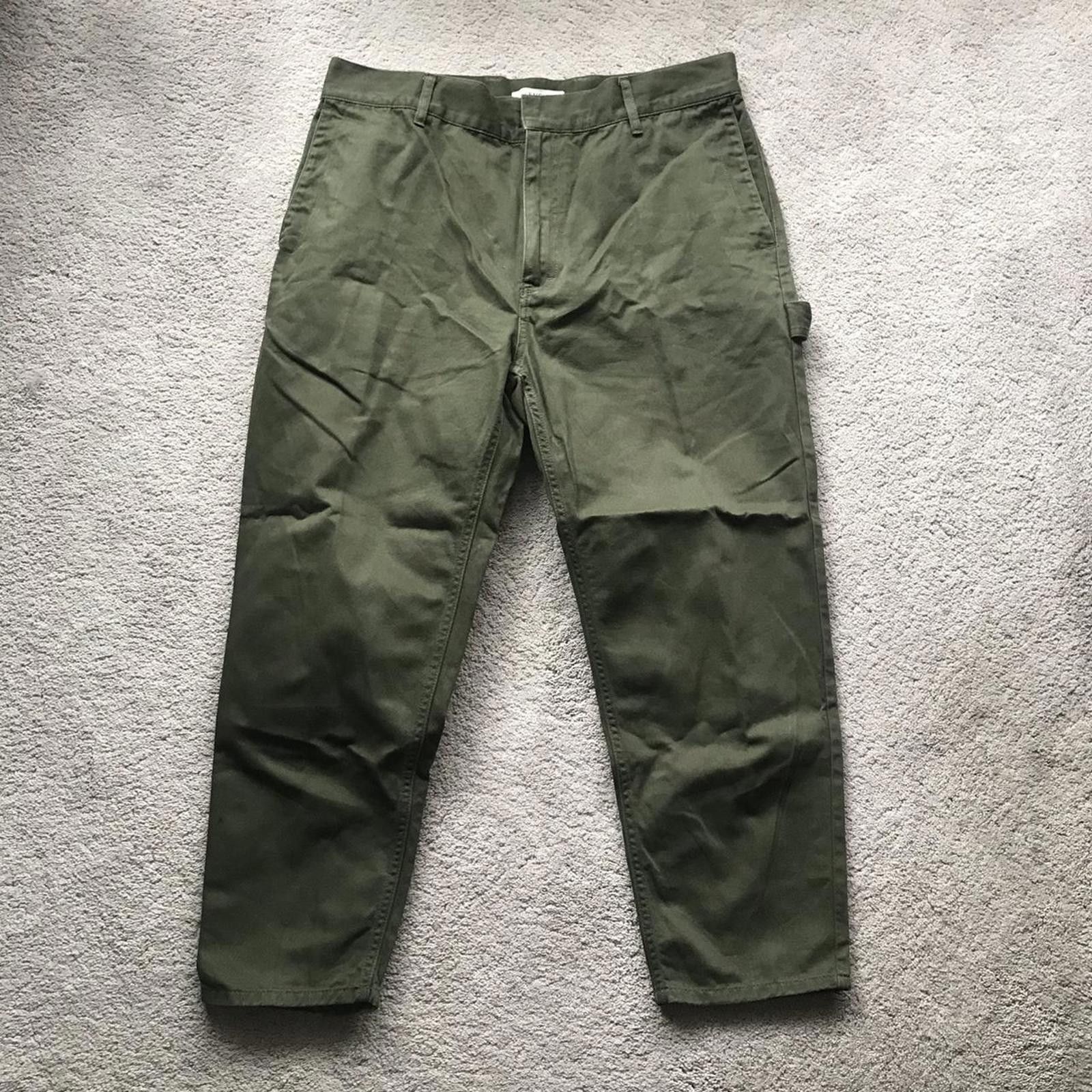 Balenciaga Balenciaga Cropped Cargo Trousers Size US 36 / EU 52 - 1 Thumbnail