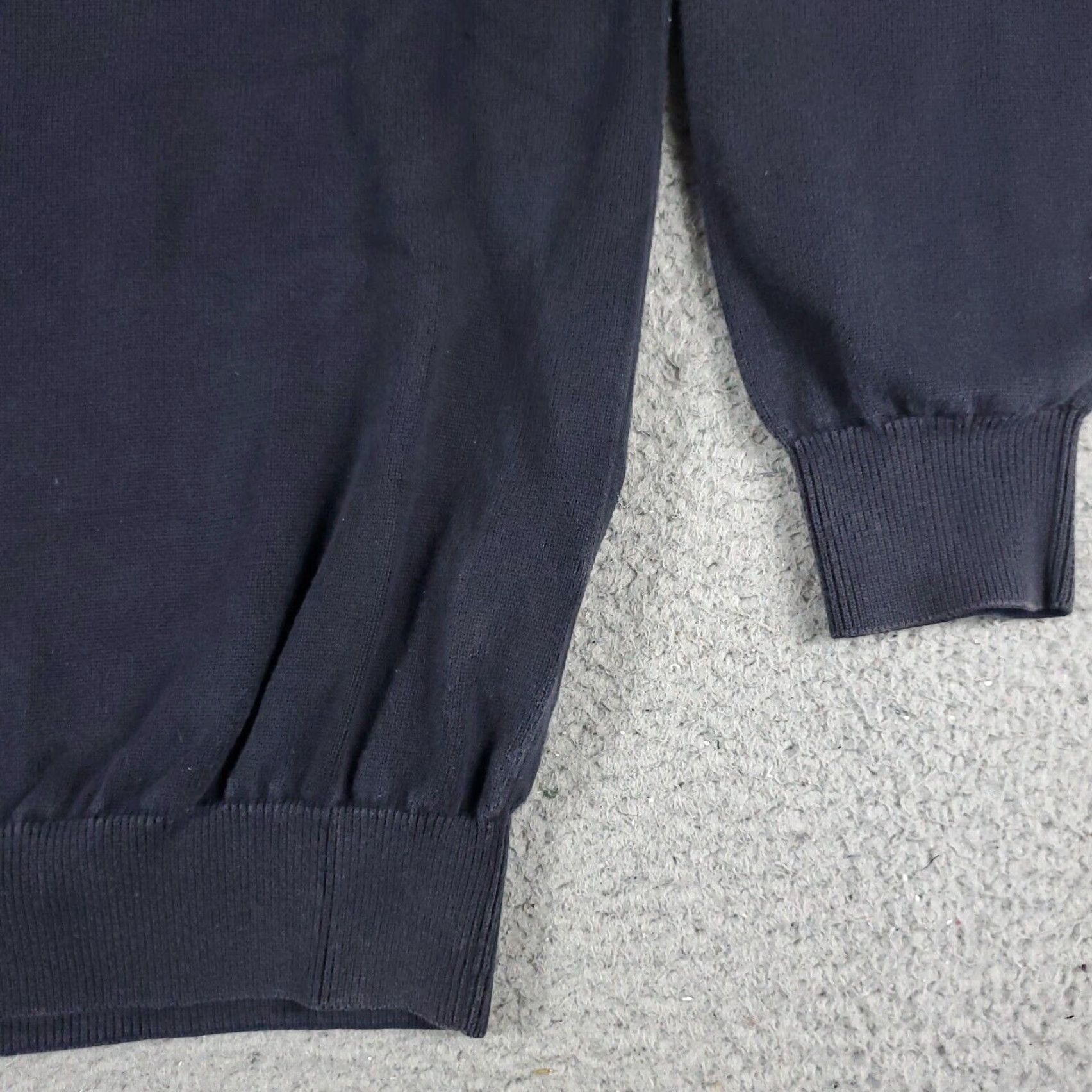 Tommy Hilfiger Tommy Hilfiger Mens Sweater Extra Large XL Blue Casual Pullover Size US XL / EU 56 / 4 - 4 Thumbnail