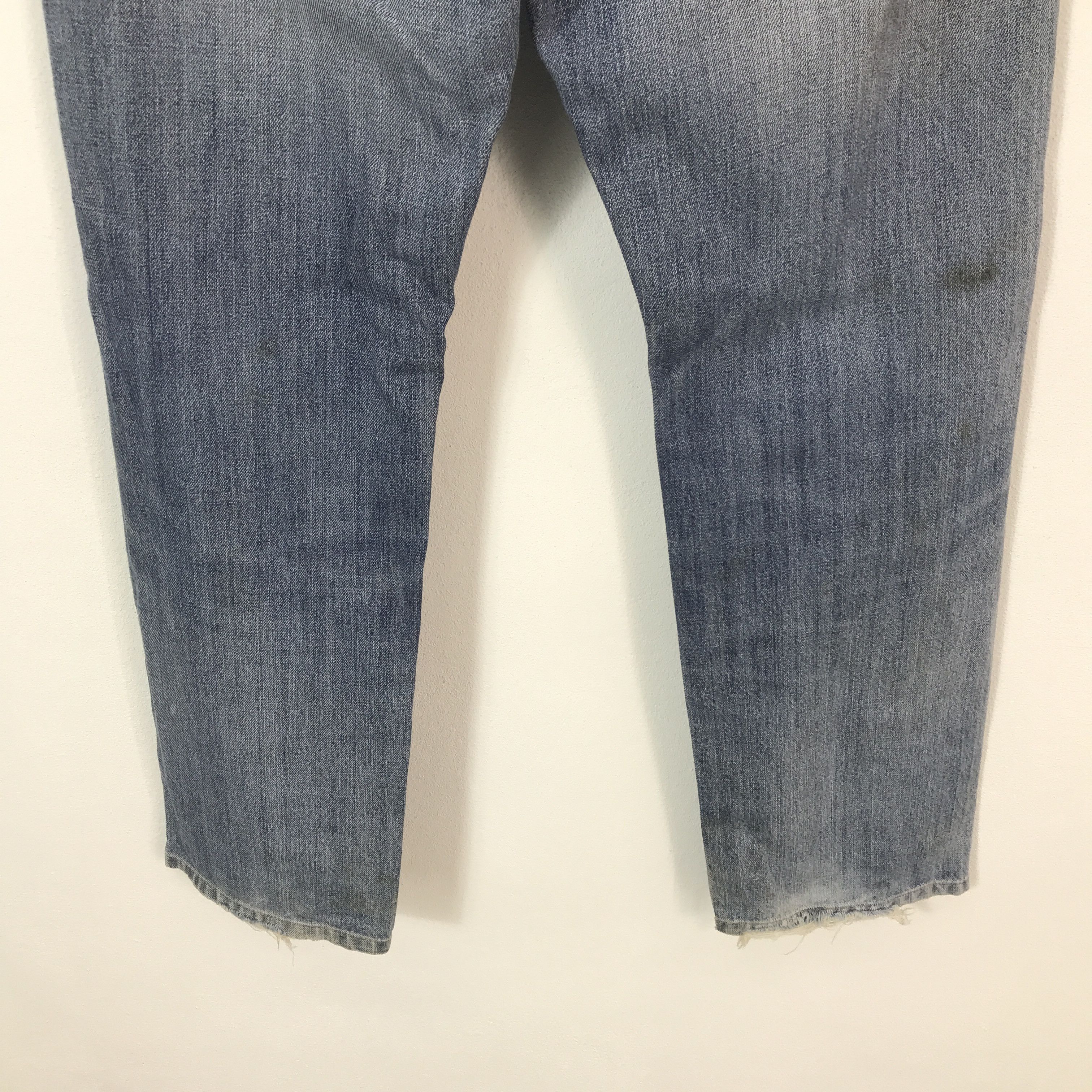 Uniqlo Japan Denim uniqlo distressed jeans pants Size US 32 / EU 48 - 6 Thumbnail
