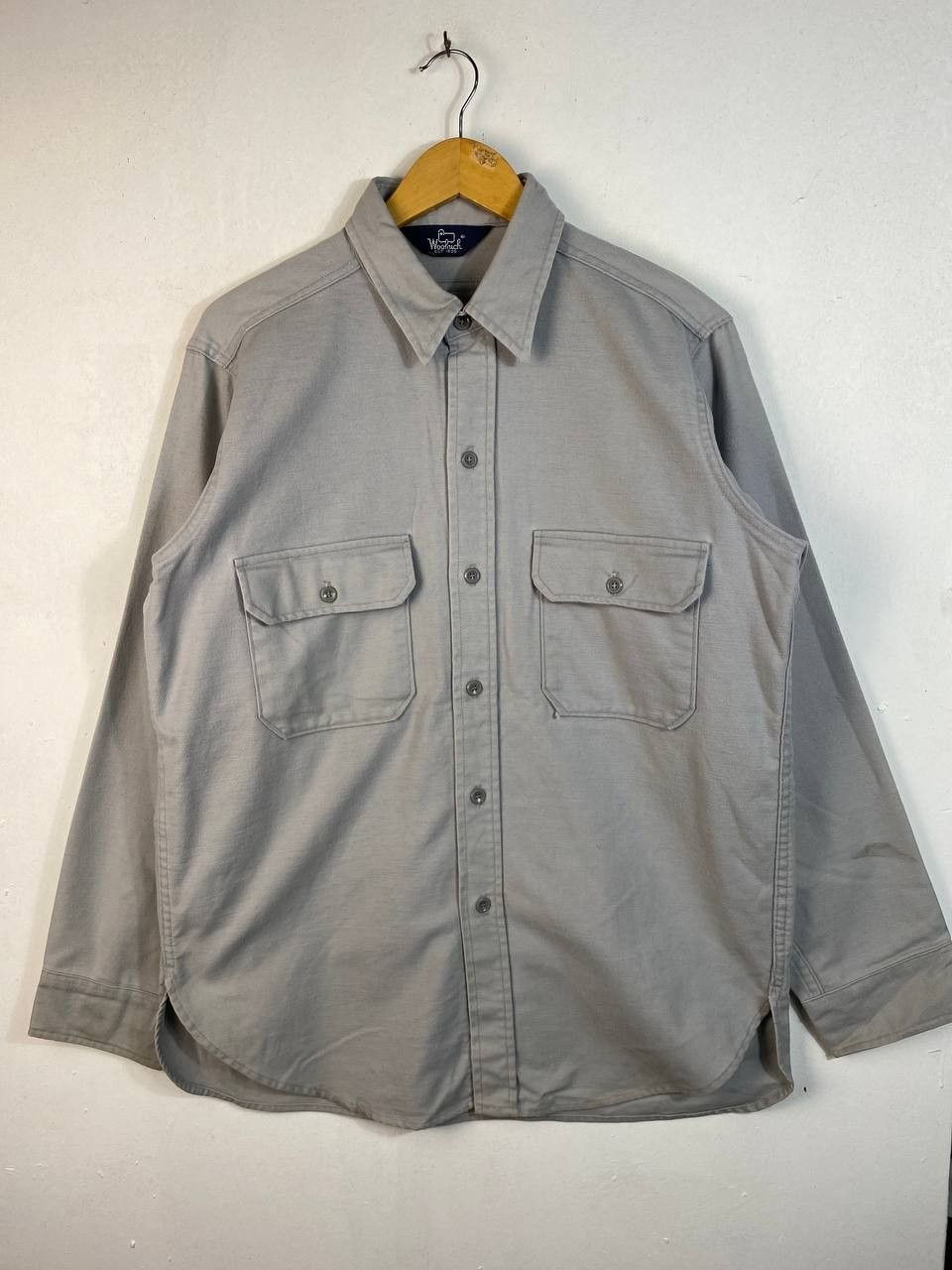 Vintage vintage woolrich shirt nice design Size US L / EU 52-54 / 3 - 1 Thumbnail