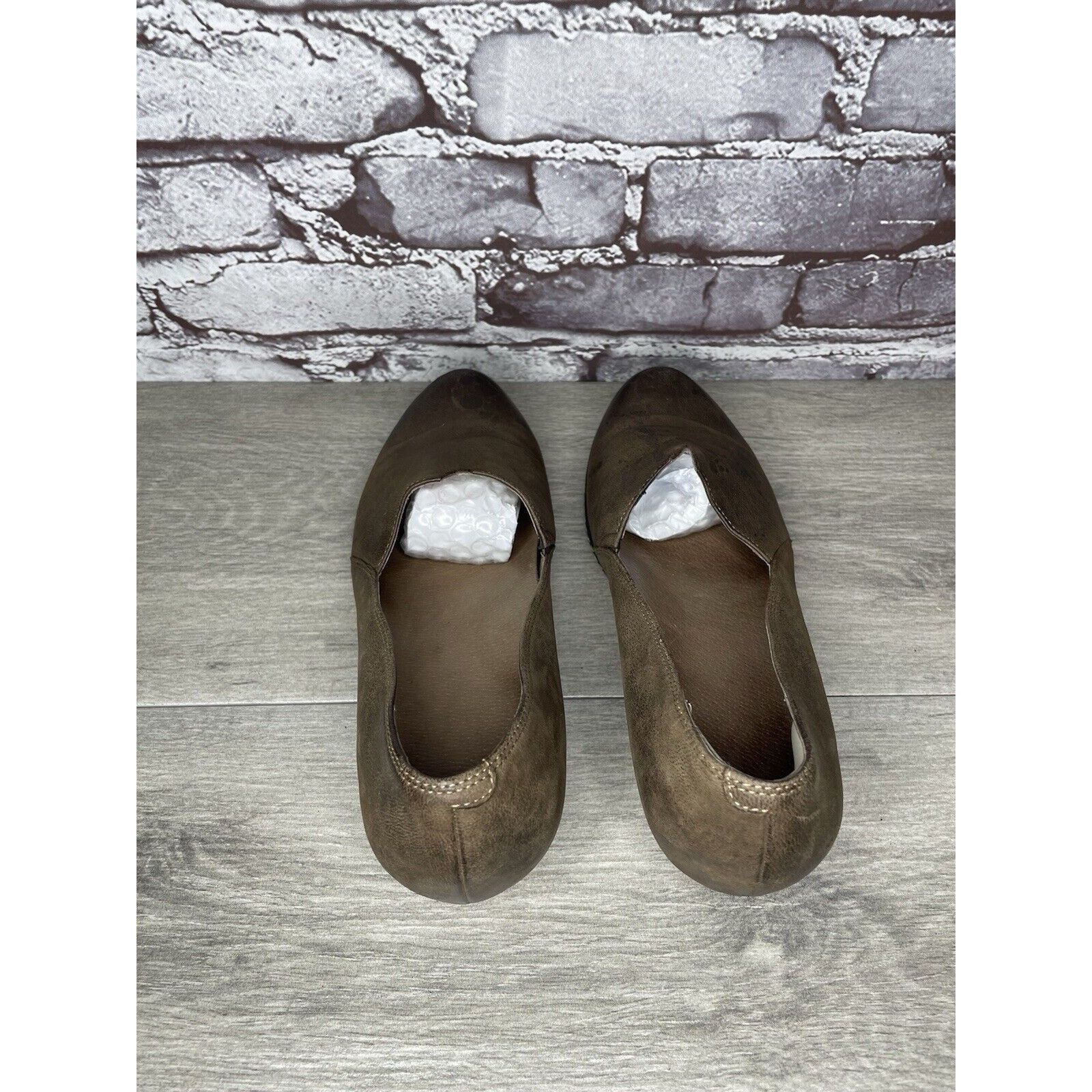 Other Dansko Brown Leather Comfort Casual Slip On Wedge Shoes Wome Size US 9 / IT 39 - 20 Thumbnail