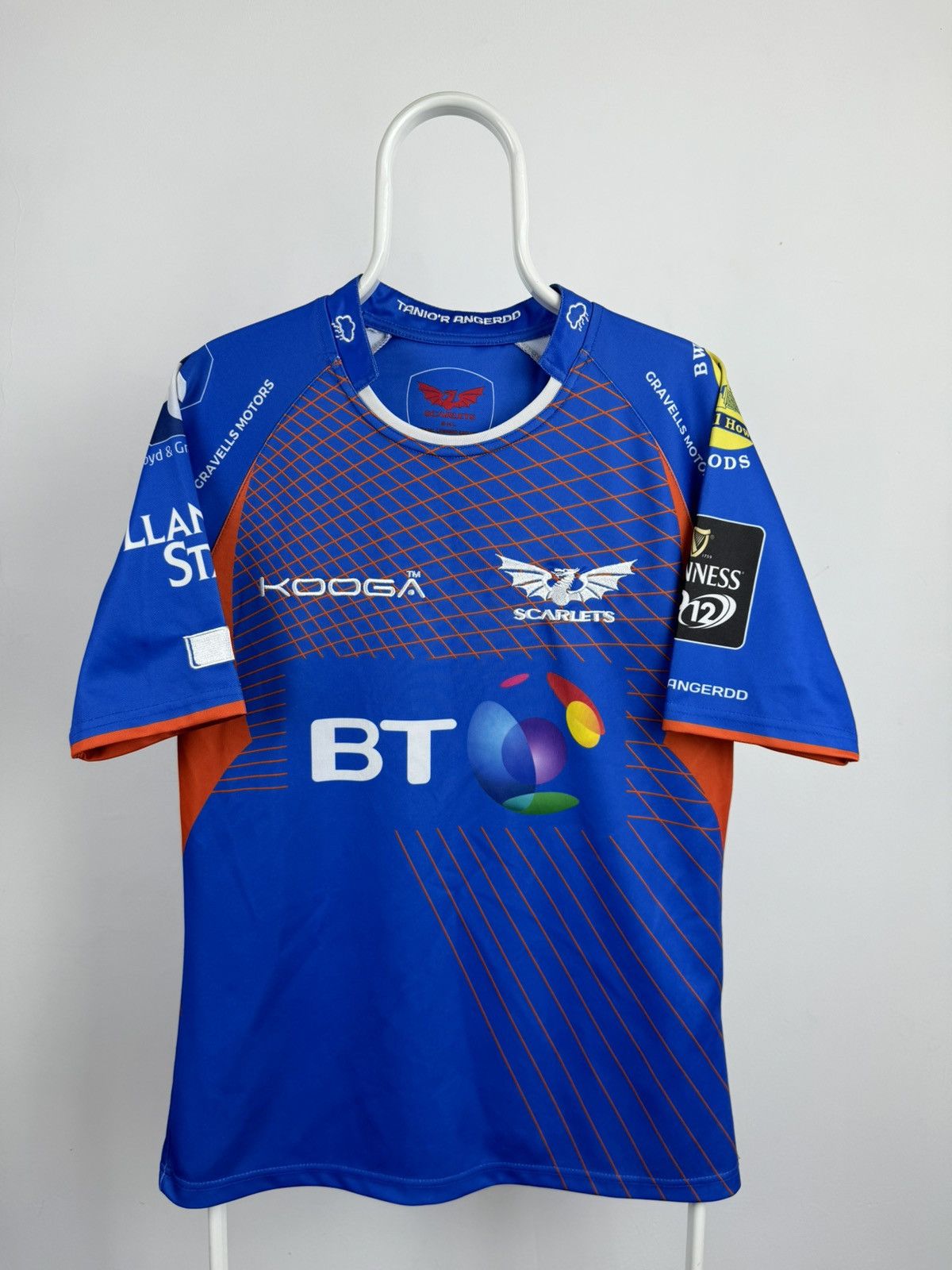 Vintage Scarlets Rugby FC 2016/2017 Kooga Jersey Men’s Shirt Size US M / EU 48-50 / 2 - 1 Thumbnail