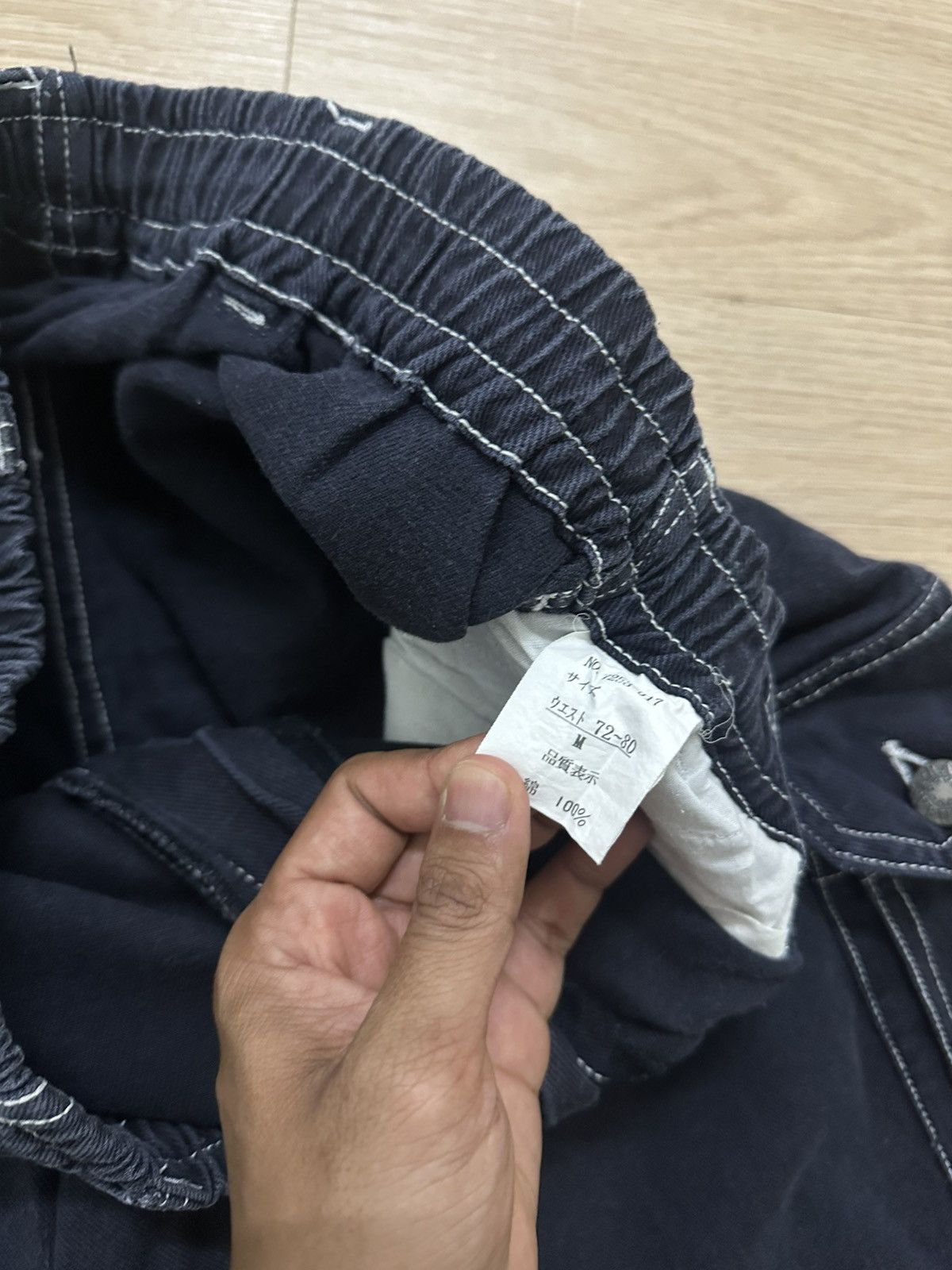 Japanese Brand Rare Raton Laveur Gorpcore Multi Pocket Baggy Cargo Jorts Size US 34 / EU 50 - 6 Thumbnail