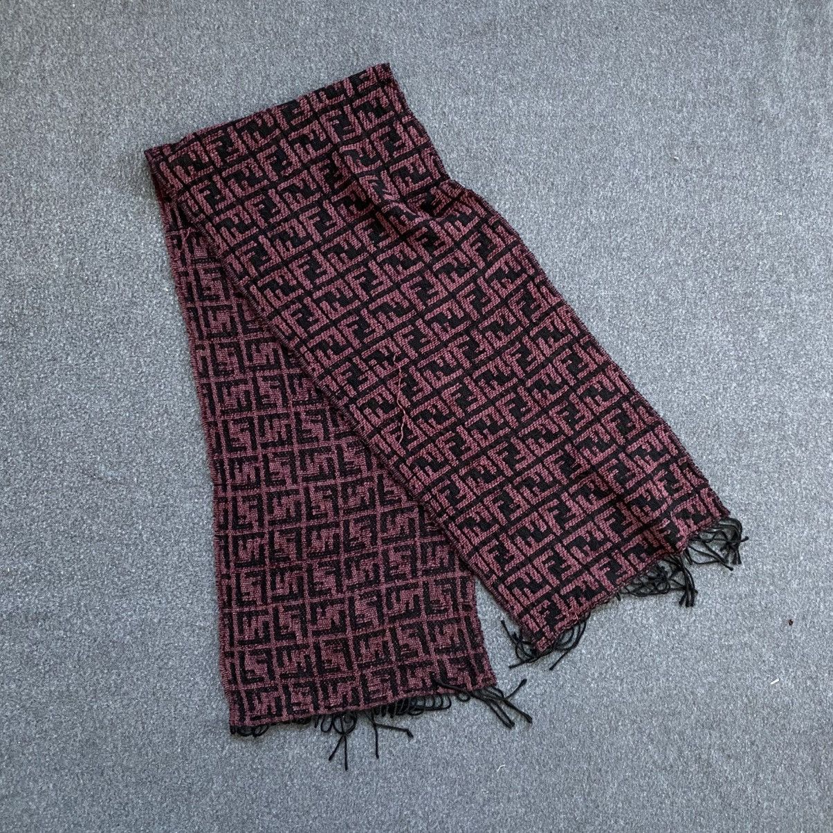 Fendi Fendi FF wool scarf vintage Size ONE SIZE - 1 Thumbnail