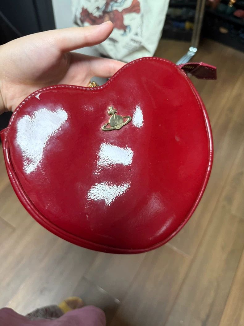 Vivienne Westwood Vivienne Westwood size os Love lacquered leather bag Size ONE SIZE - 8 Thumbnail