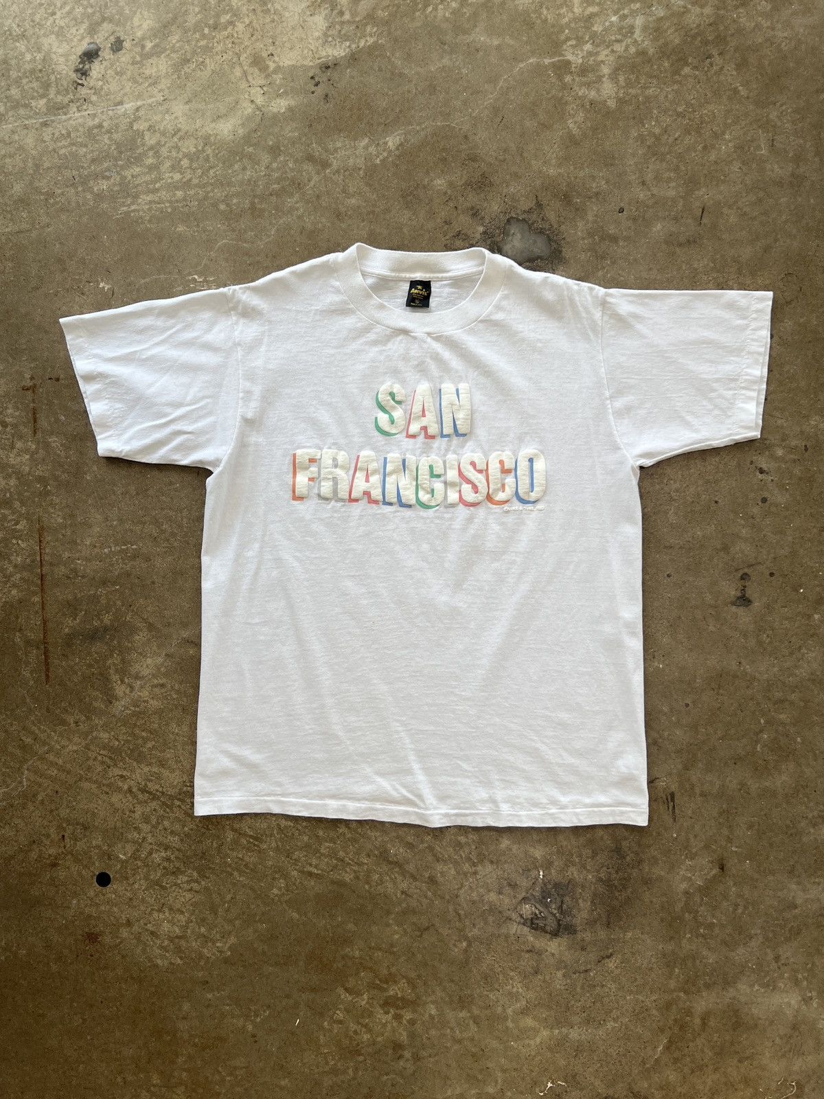 Vintage Vintage San Francisco Vacation Single Stitch Tee XL Size US XL / EU 56 / 4 - 2 Thumbnail