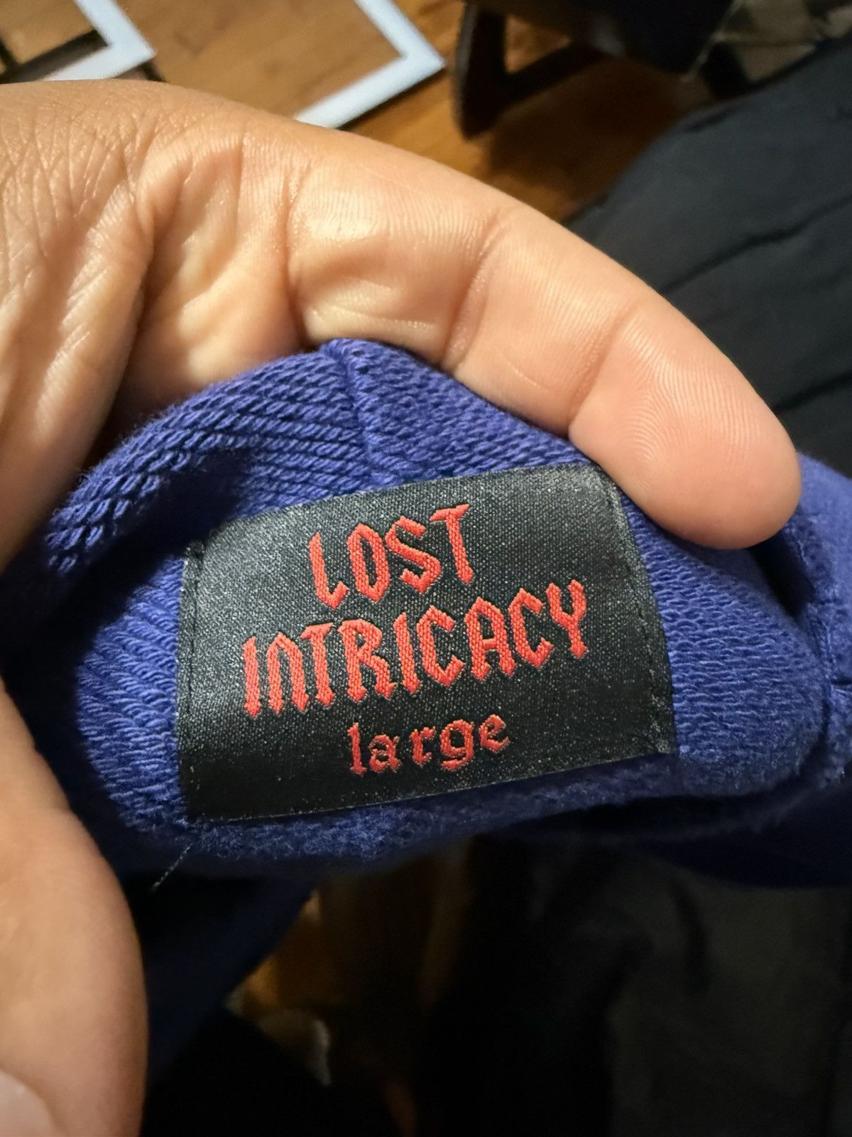 LOST INTRICACY Lost Intricacy Hoodie Size Large Size US L / EU 52-54 / 3 - 6 Thumbnail