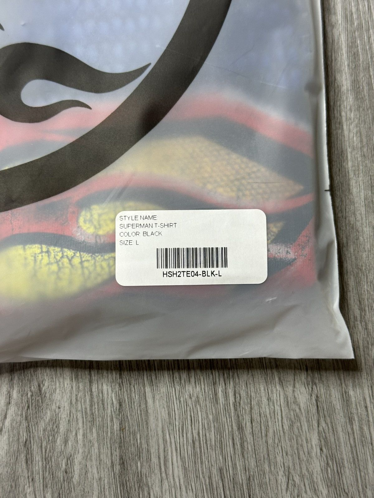 HELLSTAR Hellstar SUPERMAN Logo T-Shirt Black Size US L / EU 52-54 / 3 - 14 Thumbnail