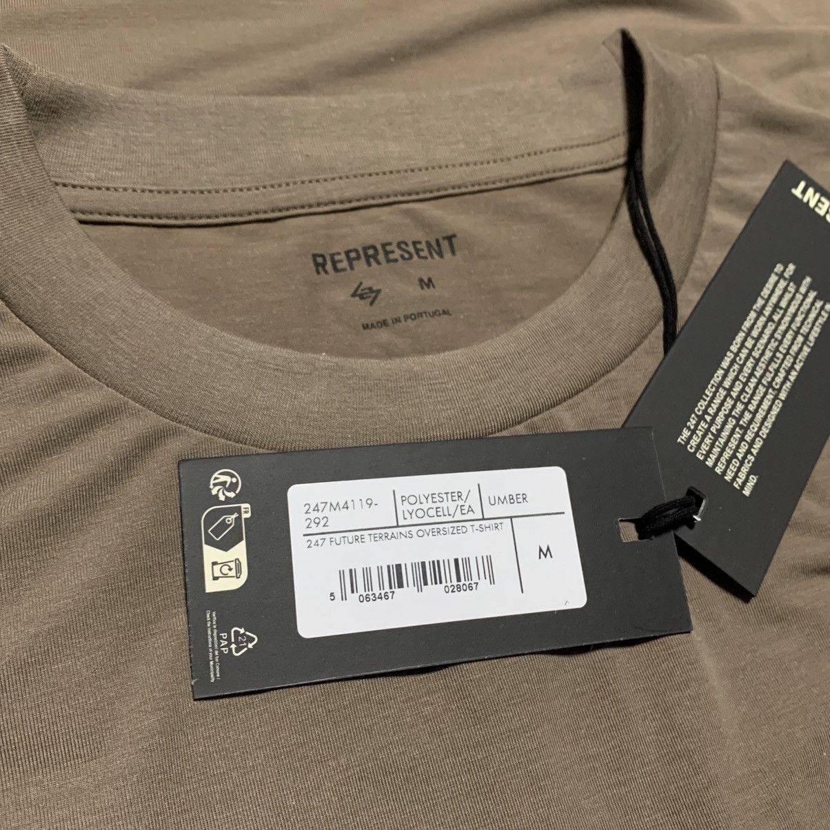 Represent Clo. Represent Medium 247 Future Terrains Umber Oversized Tee Size US M / EU 48-50 / 2 - 5 Thumbnail