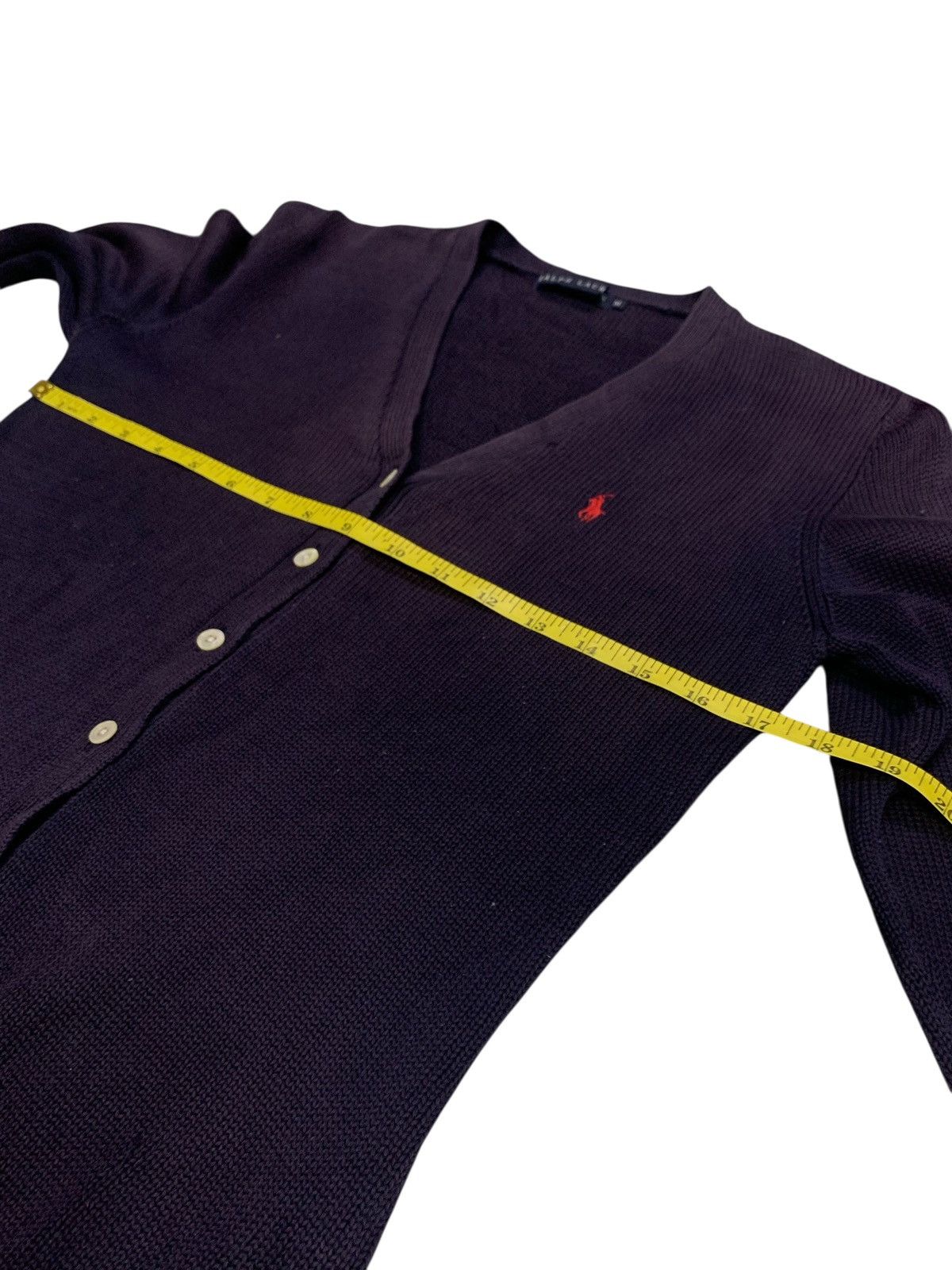Ralph Lauren Vintage Ralph Lauren Small Logo Button Ups Knitwear Cardigan Size M / US 6-8 / IT 42-44 - 9 Thumbnail