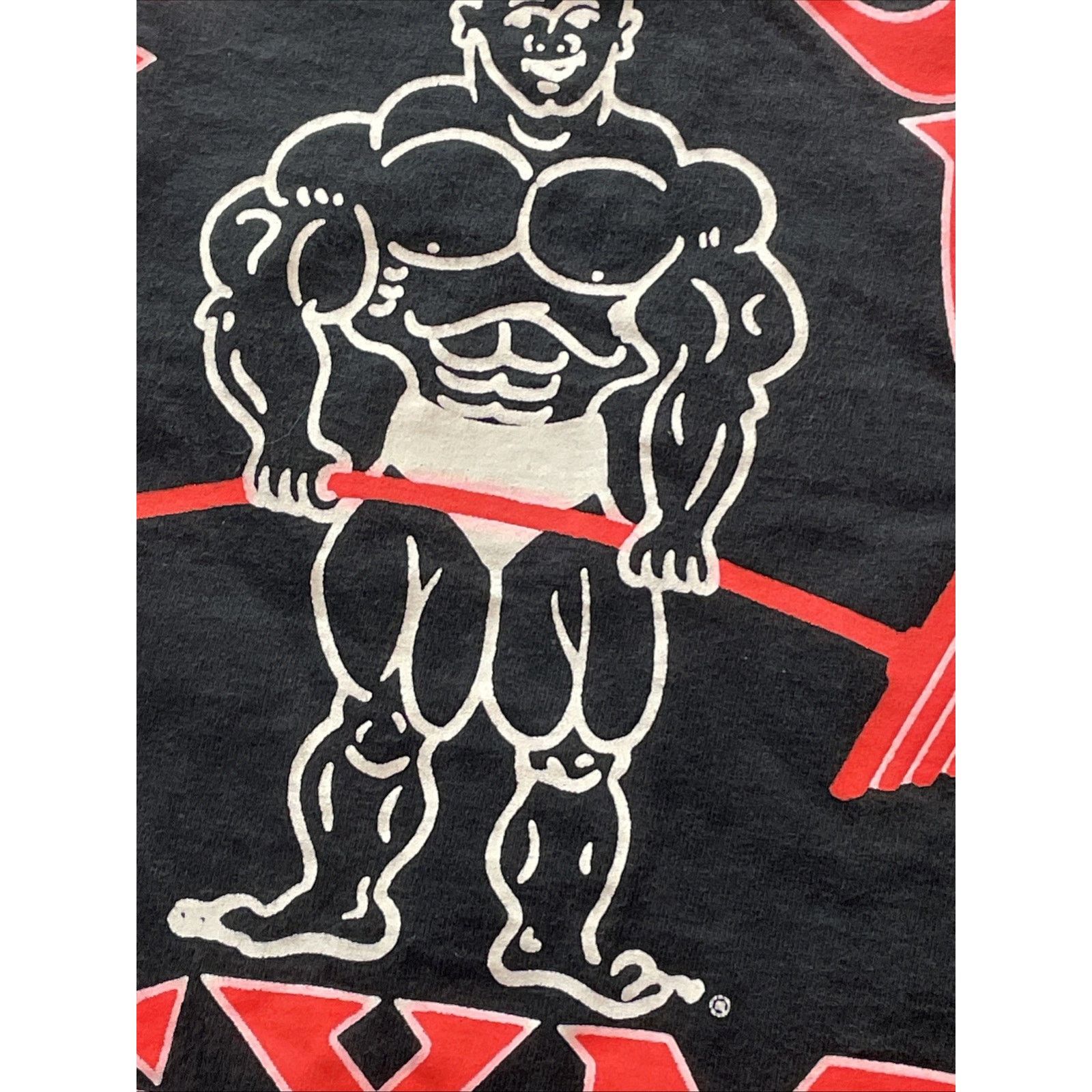 Other Vtg 80s Gold's Gym T-Shirt Single Stitch Small Black Muscle Size US S / EU 44-46 / 1 - 3 Thumbnail
