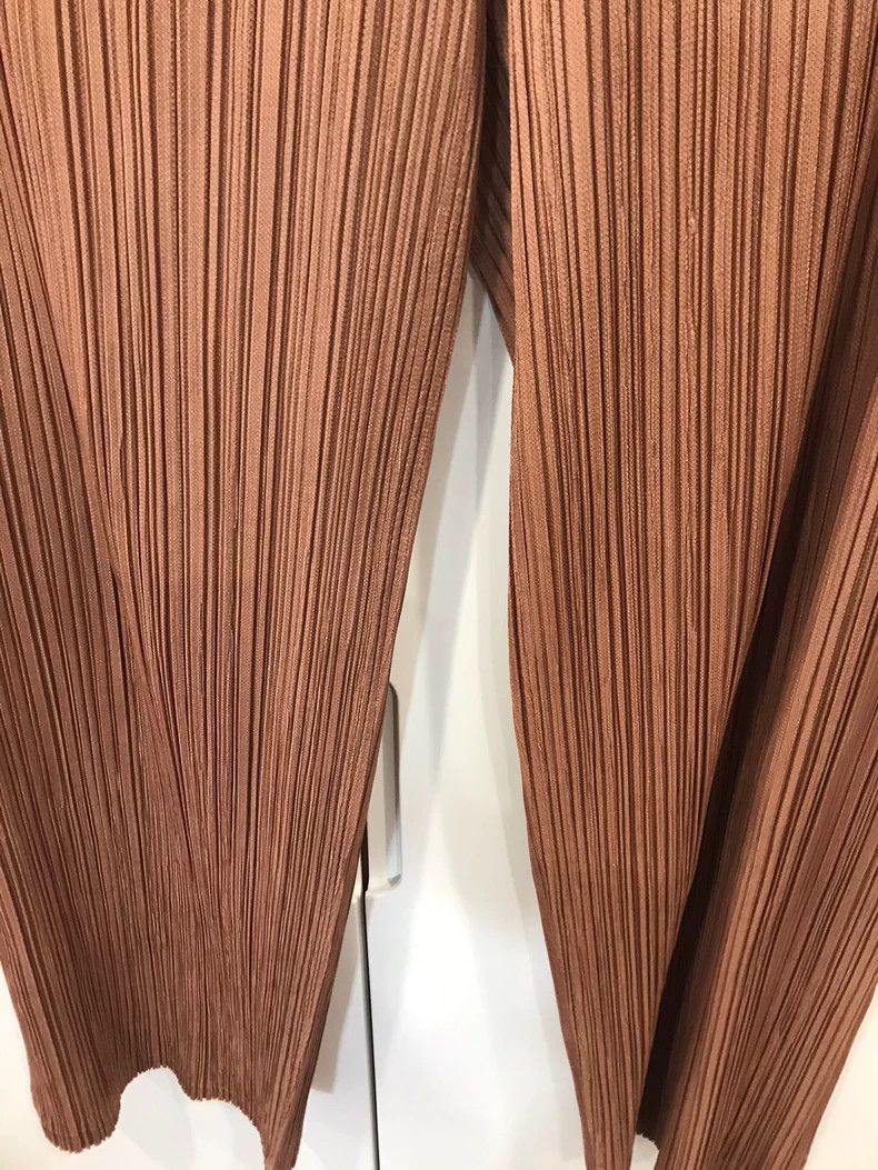 Issey Miyake issey miyake size:3 Pumpsel-colored straight-leg pants Size 42" / US 20 - 5 Thumbnail