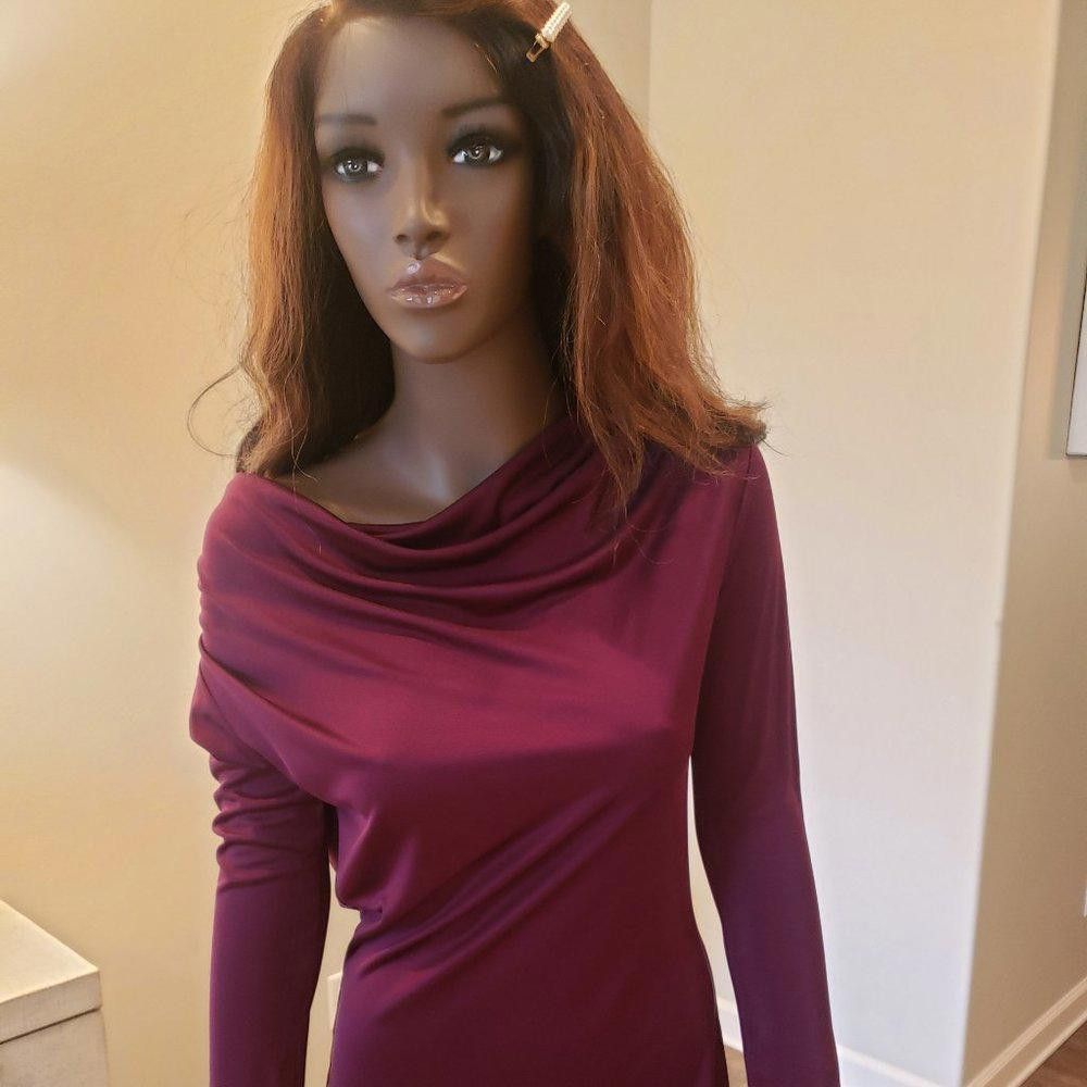 Designer Aaron Ashe Collection Long Sleeved Backless Mini NWOT Size M / US 6-8 / IT 42-44 - 3 Thumbnail