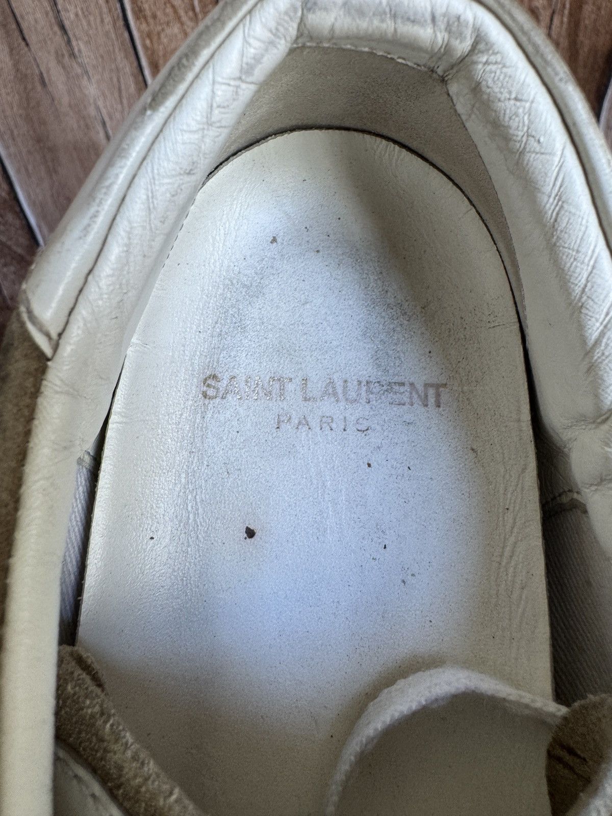 Hedi Slimane × Saint Laurent Paris court classic trainers Size US 7.5 / IT 37.5 - 9 Thumbnail