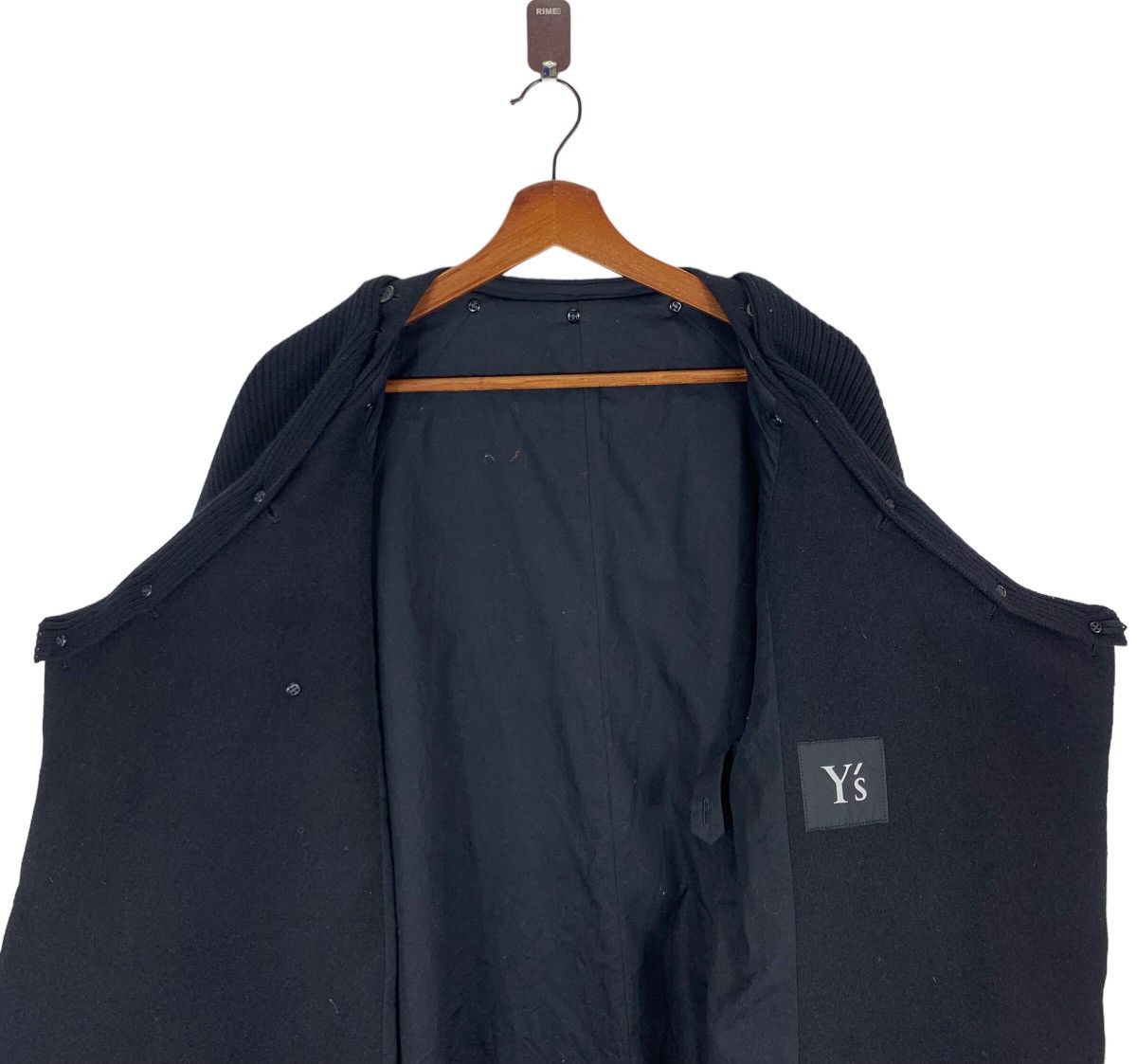 Yohji Yamamoto A/W 1997 Y’s WOOL OVERCOAT Size US L / EU 52-54 / 3 - 9 Thumbnail