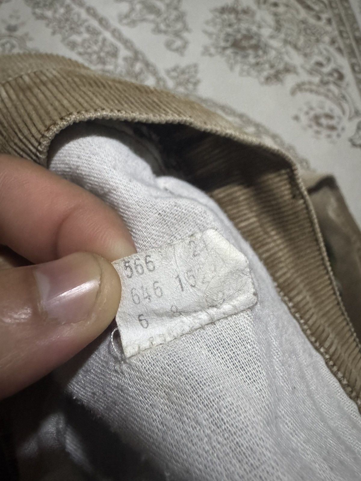 Levi's Vintage Clothing 🔥 70’s Vtg Levi’s 646 Flare Corduroy Jeans White Tab Size US 31 - 6 Thumbnail