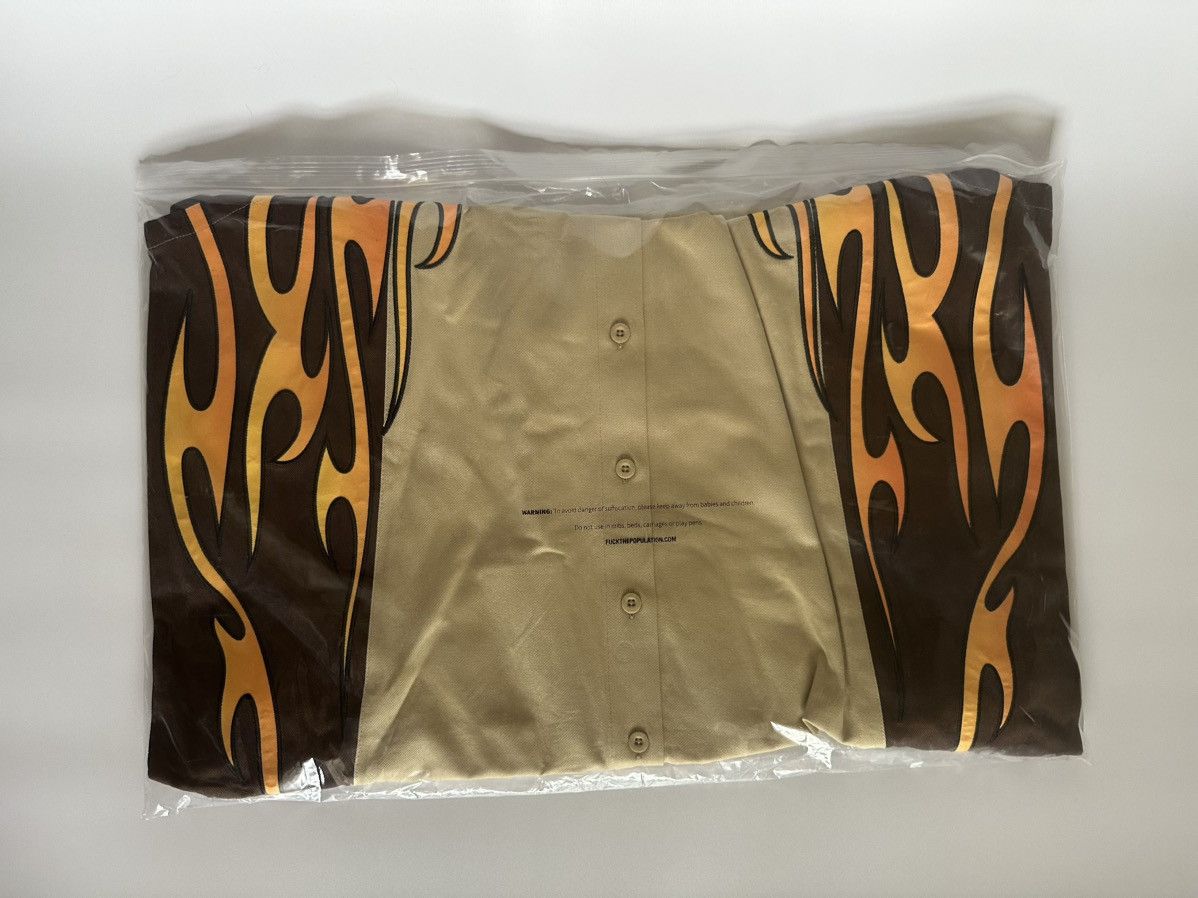 Fuck The Population Raceway Button Up Shirt Size US XL / EU 56 / 4 - 4 Thumbnail