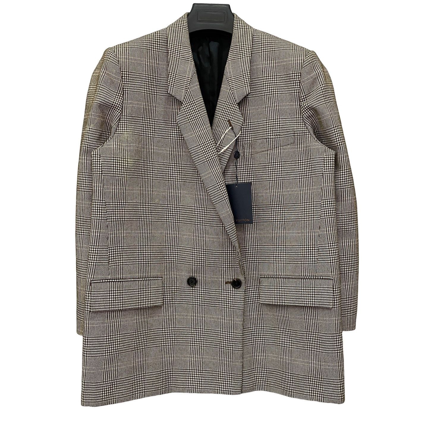 Louis Vuitton Louis Vuitton Houndstooth Double-Breasted Blazer 40 Size M / US 6-8 / IT 42-44 - 1 Thumbnail