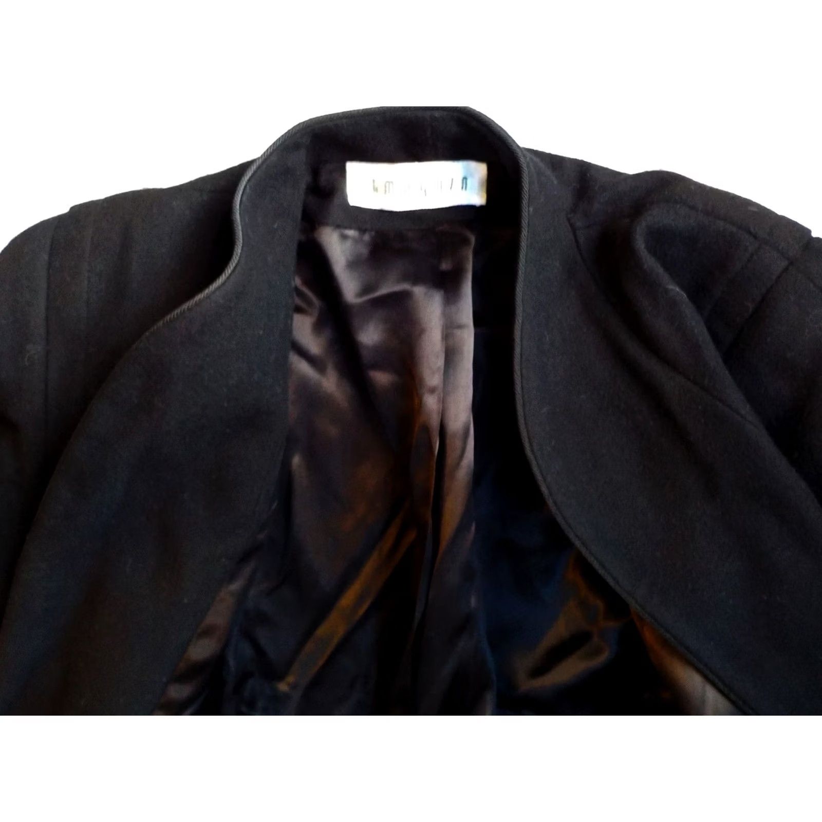 I. Magnin VINTAGE Fleurette of California I. Magnin Cashmere Overcoat Black Size:10 Womens Coat Medium? Size L / US 10 / IT 46 - 4 Thumbnail