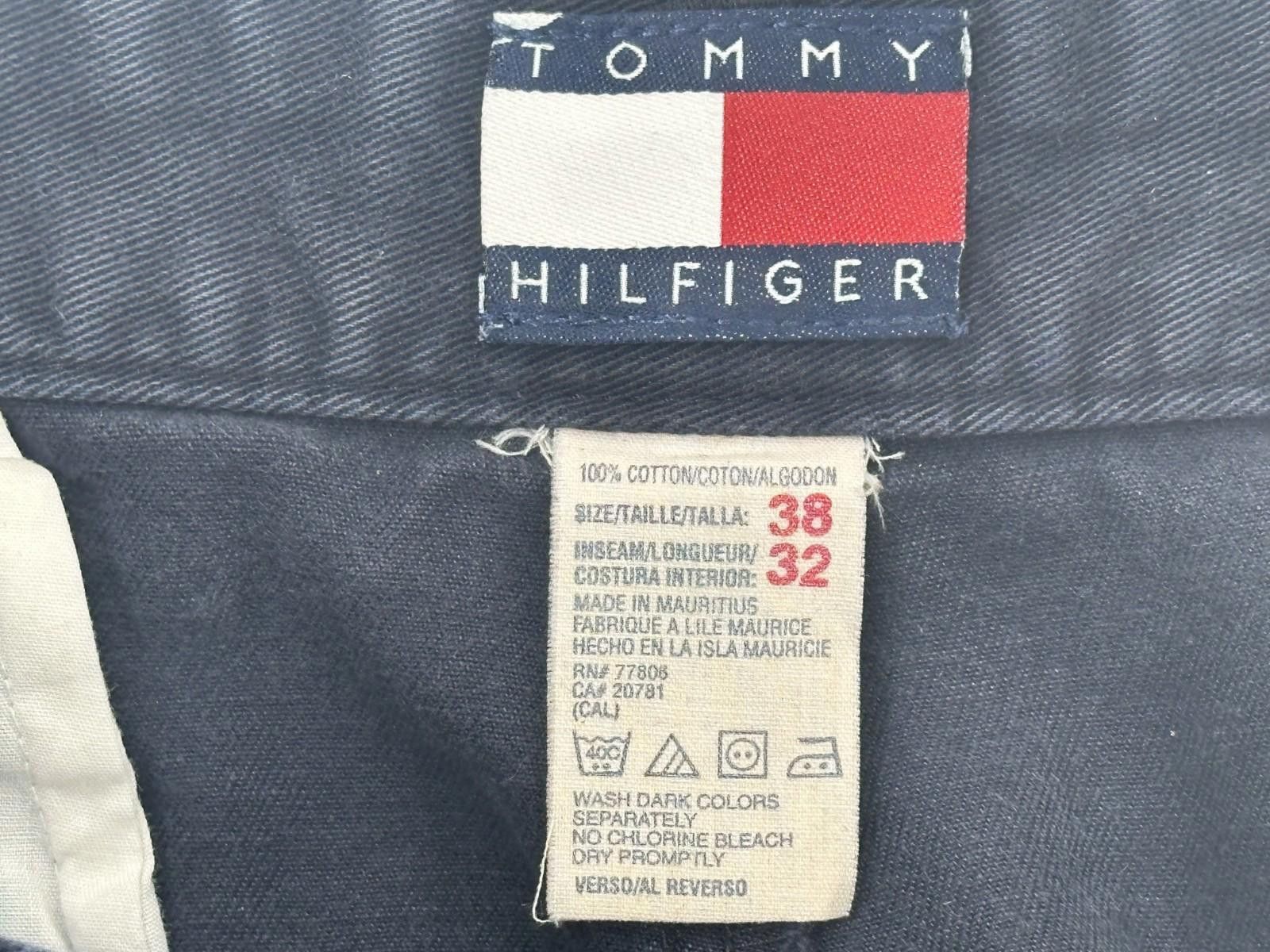 Tommy Hilfiger Tommy Hilfiger Vintage Men's 38/32 Blue Chinos Size US 38 / EU 54 - 6 Thumbnail