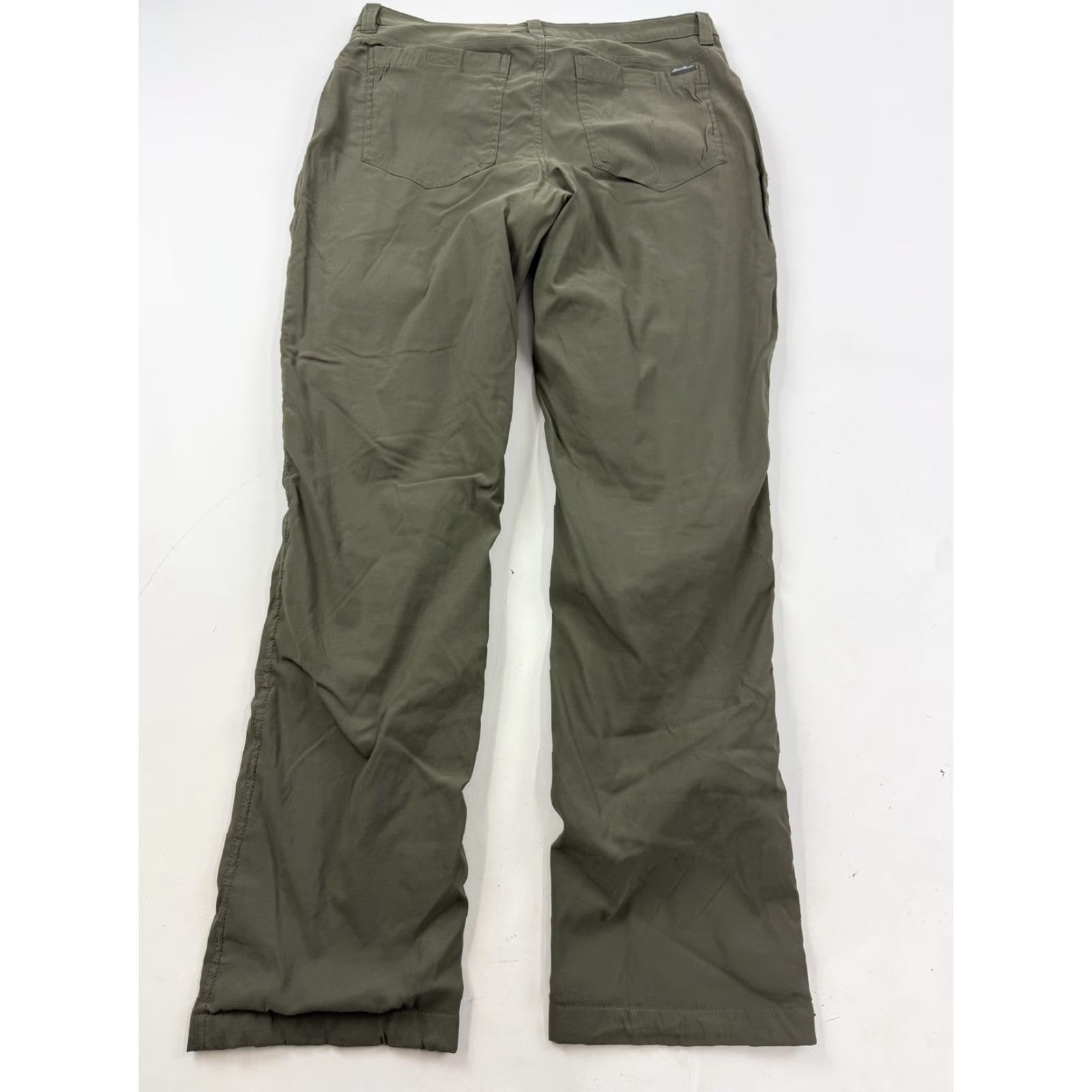 Eddie Bauer Eddie Bauer Mens Fleece Lined Tech Pant Pants 34x31 Green Zip Pocket Hiking Thermal Insulated Pockets Size US 34 / EU 50 - 7 Thumbnail