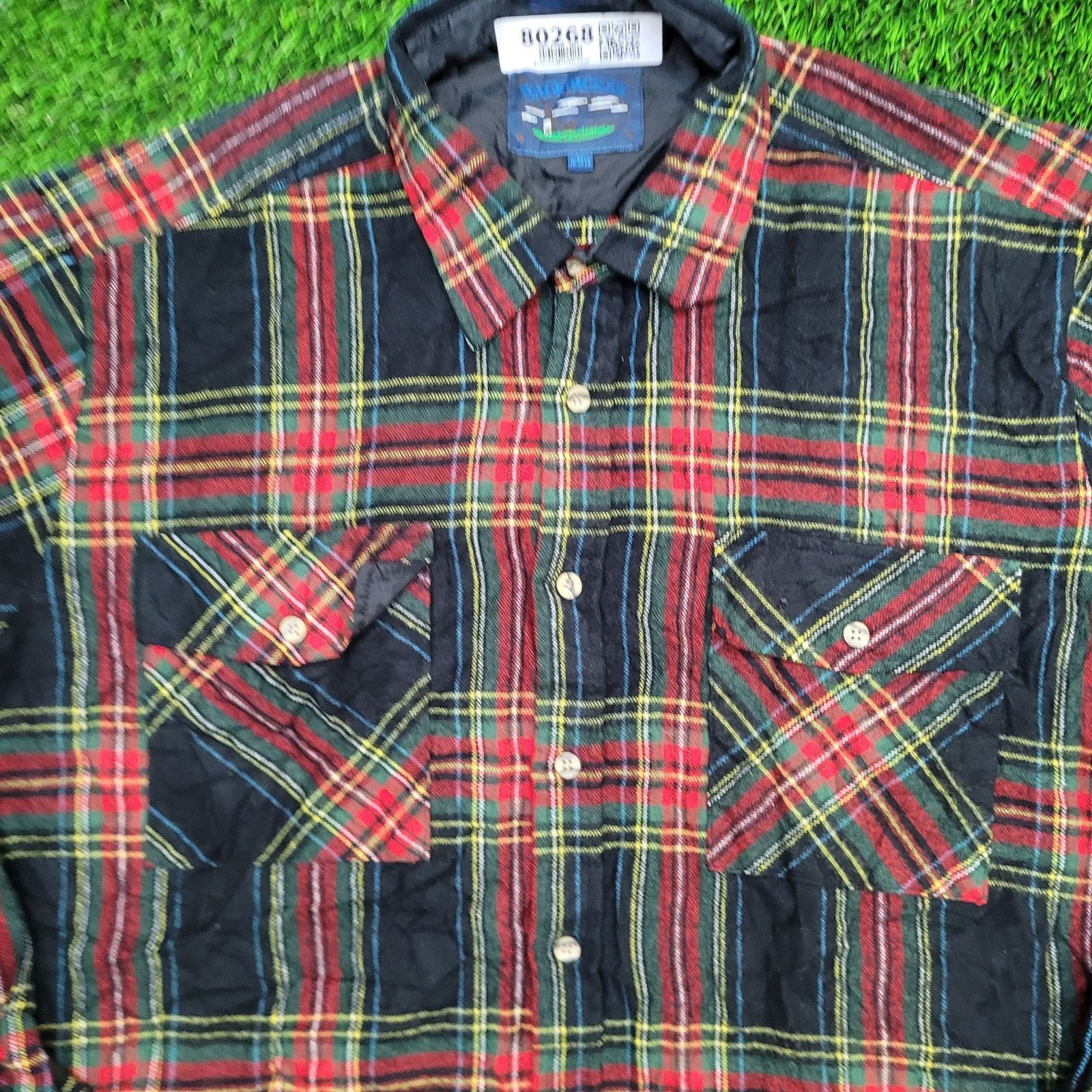Vintage Vintage Backpackers Western Plaid Shirt L 16.5 22x28 Shacket Size US L / EU 52-54 / 3 - 10 Thumbnail
