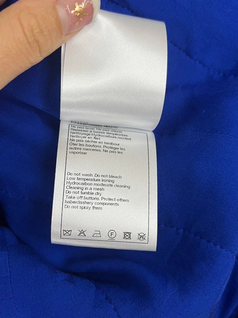 Chanel Chanel 23P blue tweed short jacket Size XS / US 0-2 / IT 36-38 - 6 Thumbnail