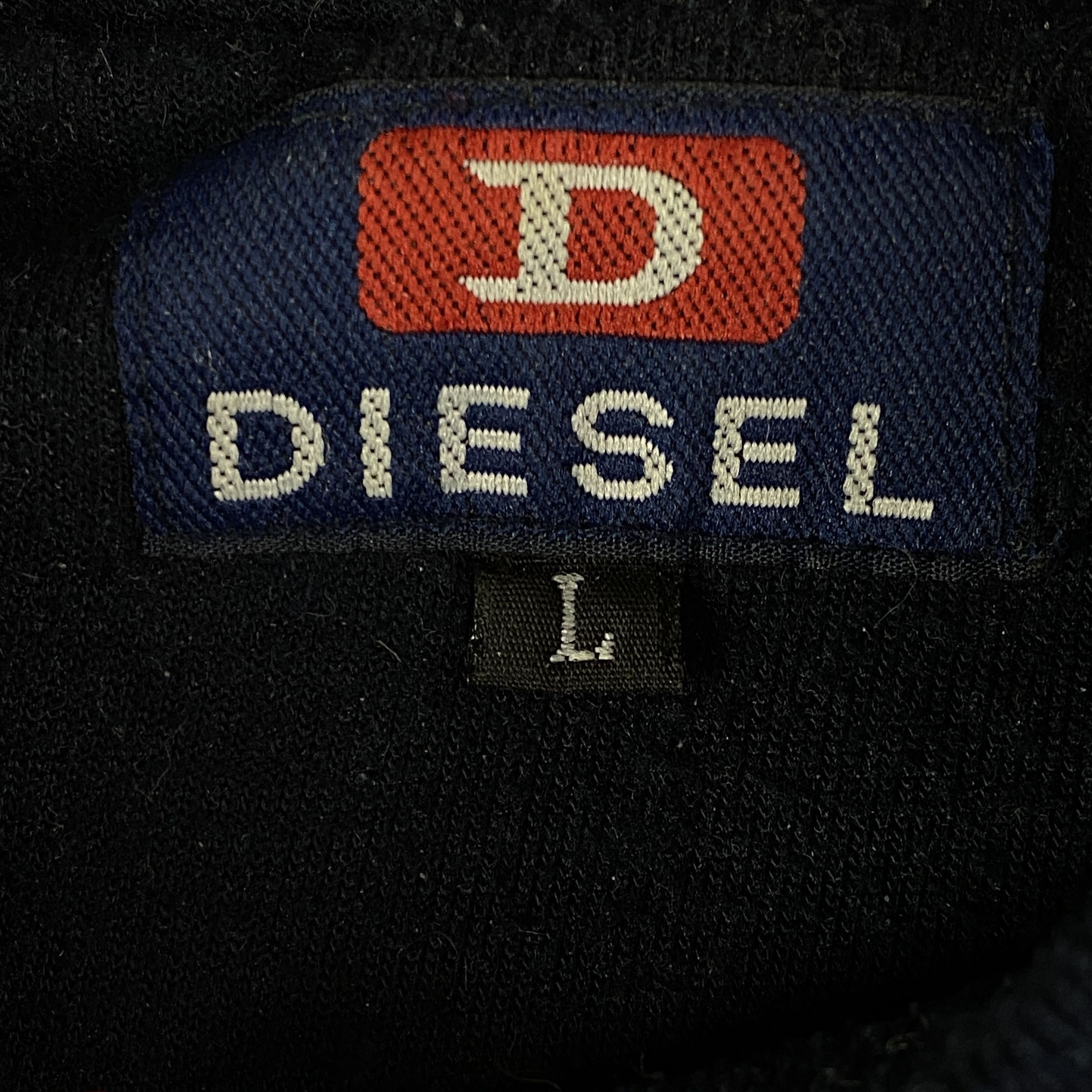 Diesel × Vintage Men’s Sweatshirt Long Sleeve Diesel Big Logo Vintage Size L Size US L / EU 52-54 / 3 - 5 Thumbnail