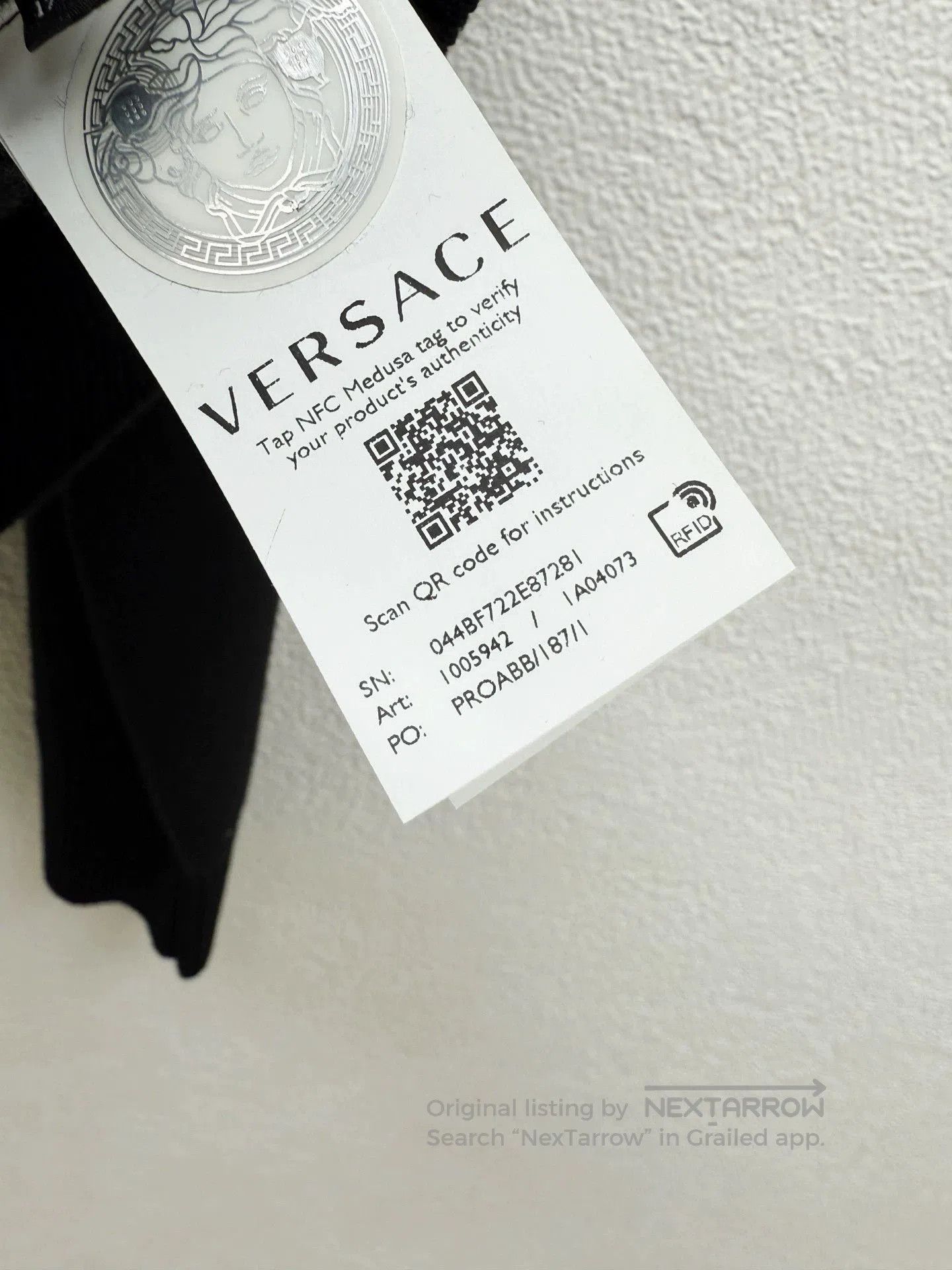 Versace VERSACE Wool Knit Sweater Coat. Size US S / EU 44-46 / 1 - 7 Thumbnail