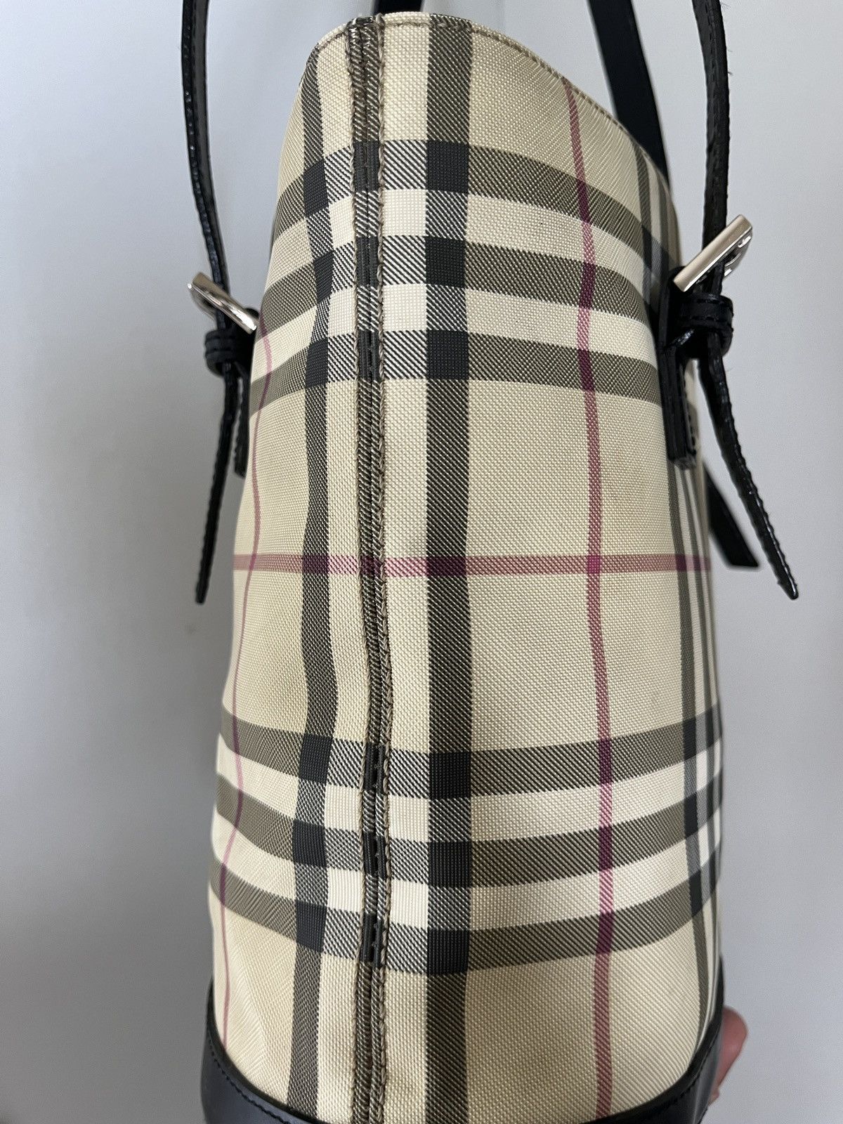 Burberry Vintage Burberry Bucket Nova Check Size ONE SIZE - 7 Thumbnail
