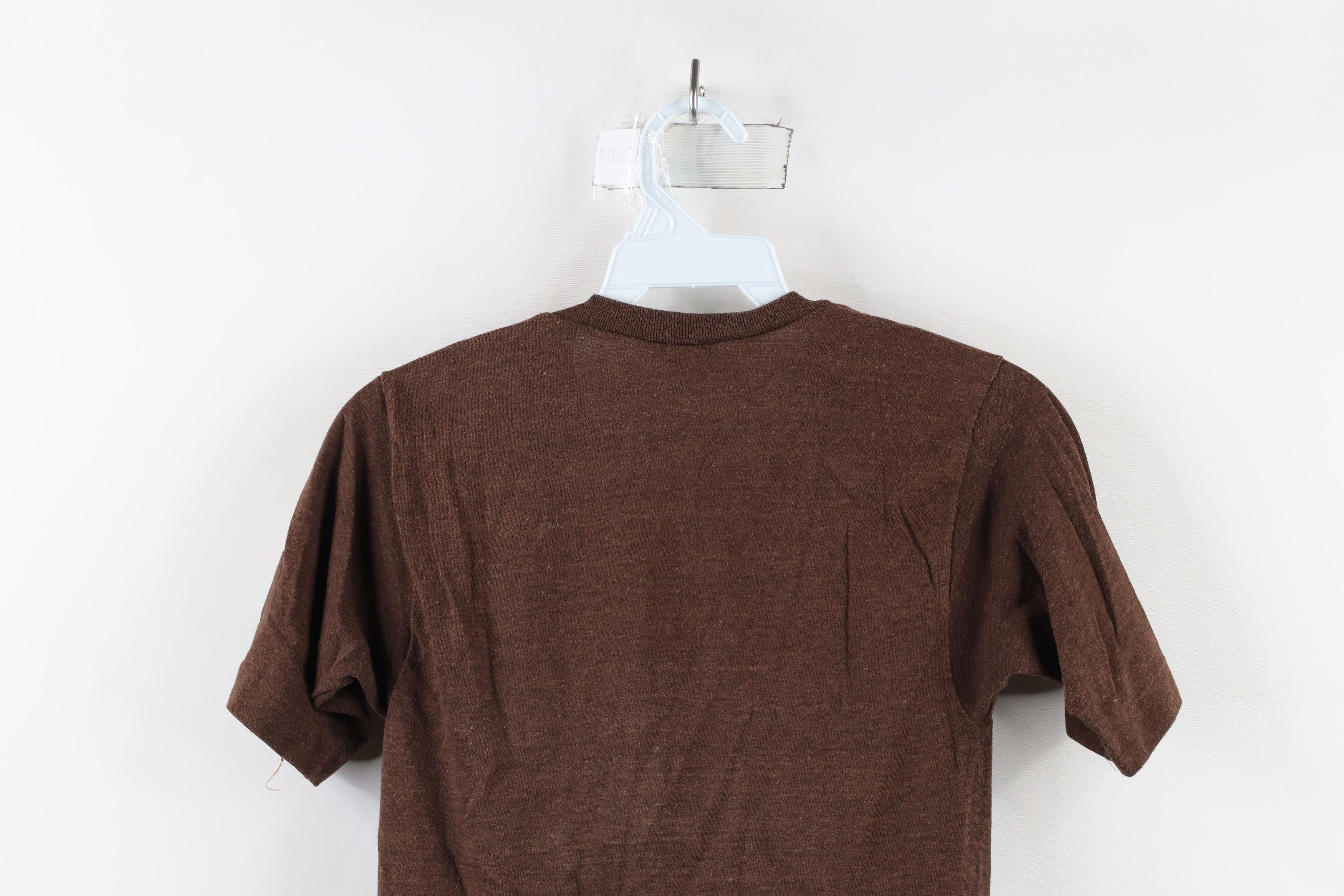 Vintage Vintage 70s Tony Packos Cafe Toledo Ohio T-Shirt Brown USA Size M / US 6-8 / IT 42-44 - 7 Thumbnail