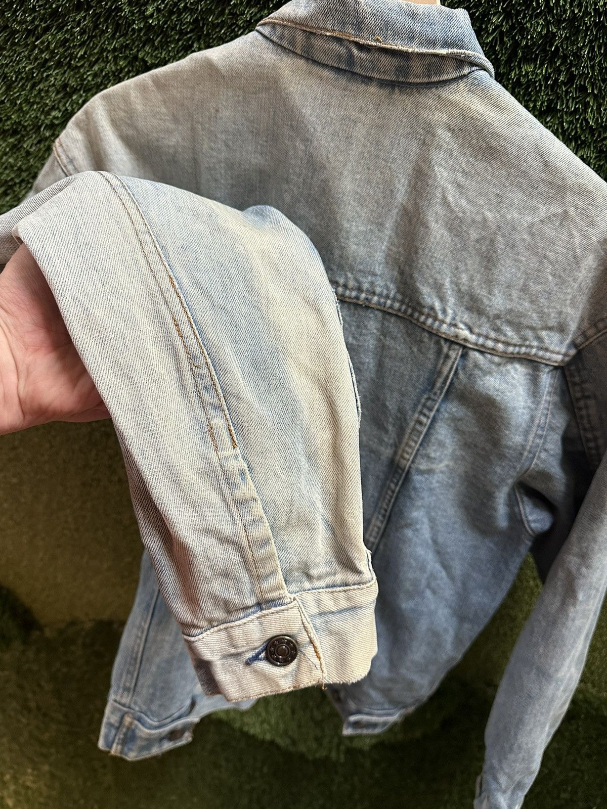 Vintage Vintage Three Seventeen Light Wash Denim Jacket Small Size US S / EU 44-46 / 1 - 6 Thumbnail