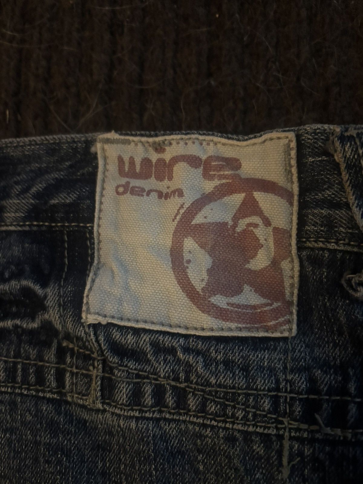 Other Y2k Baggy Wire Denim Jeans Size US 40 / EU 56 - 3 Thumbnail